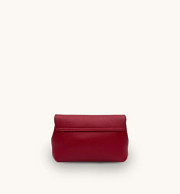 The Maddie Cherry Red Leather Bag