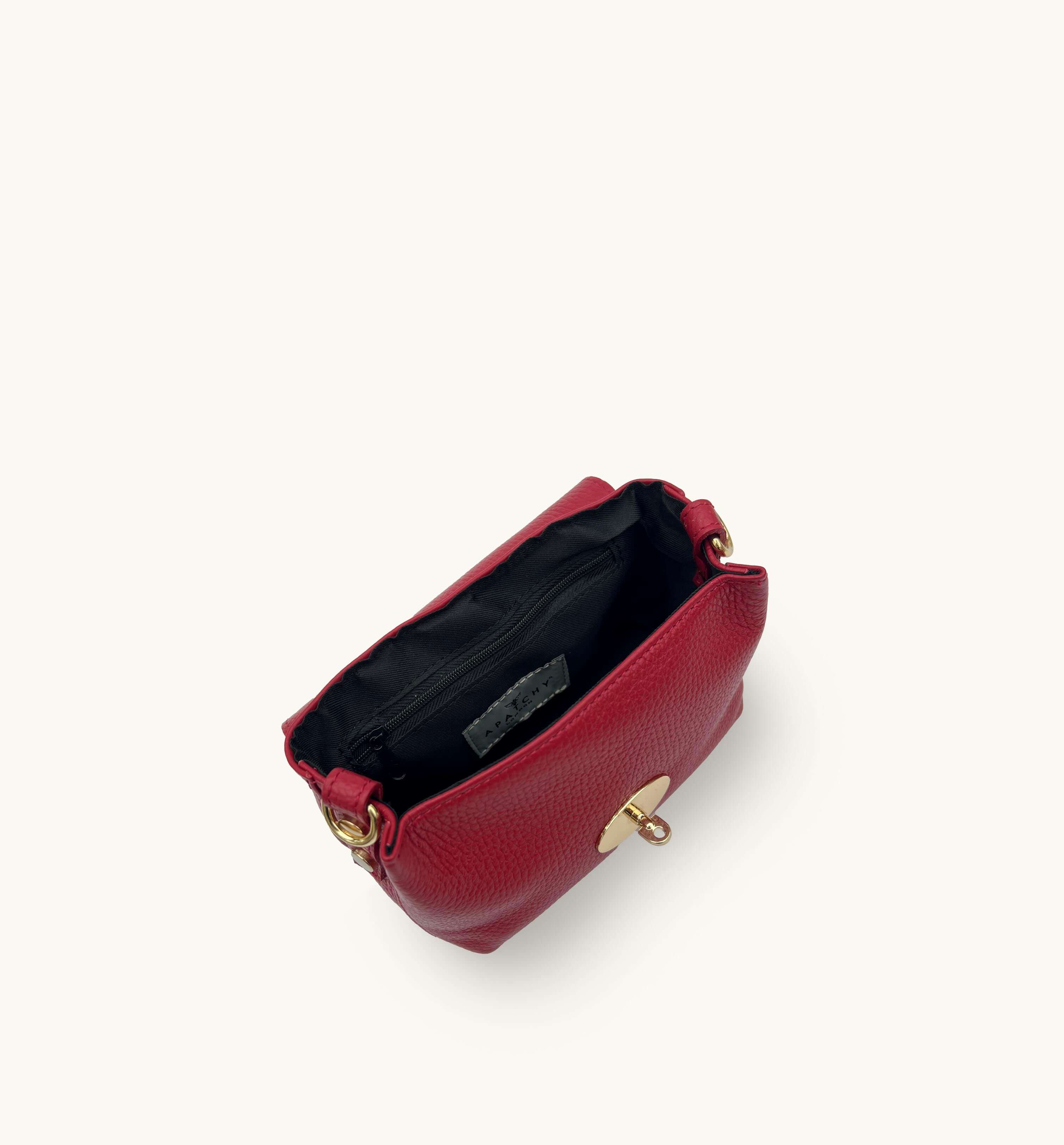 The Maddie Cherry Red Leather Bag