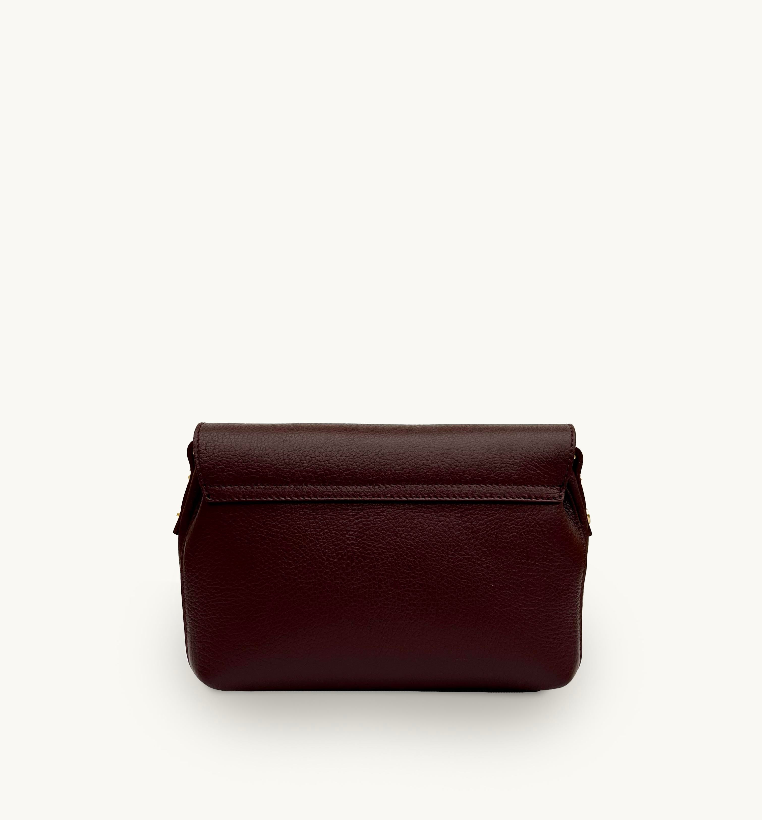 The Maddie Midi Port Leather Bag