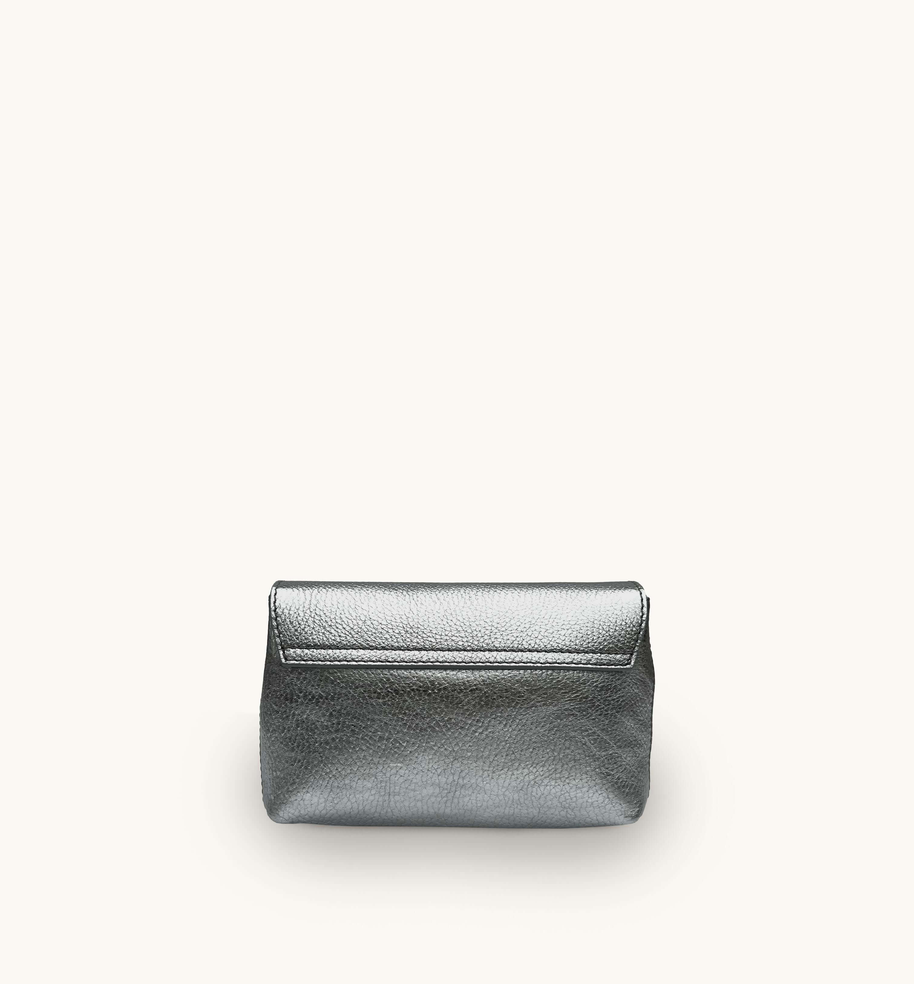 The Maddie Pewter Leather Bag