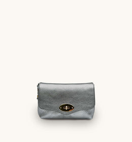 The Maddie Pewter Leather Bag