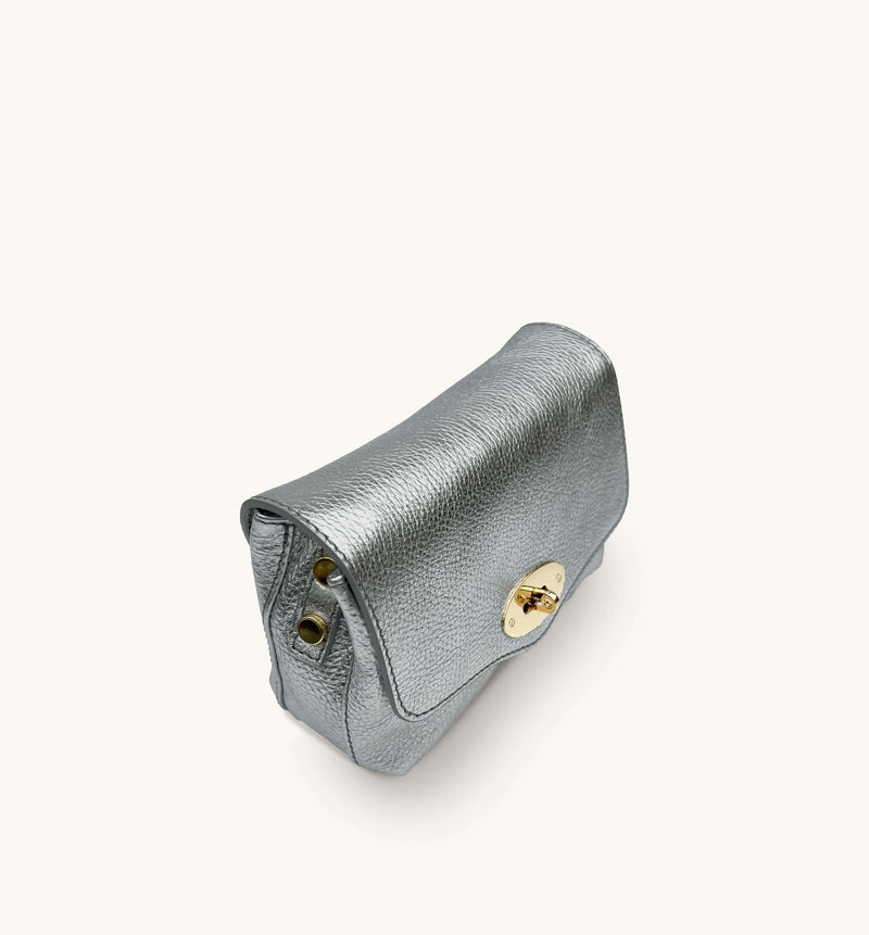The Maddie Pewter Leather Bag