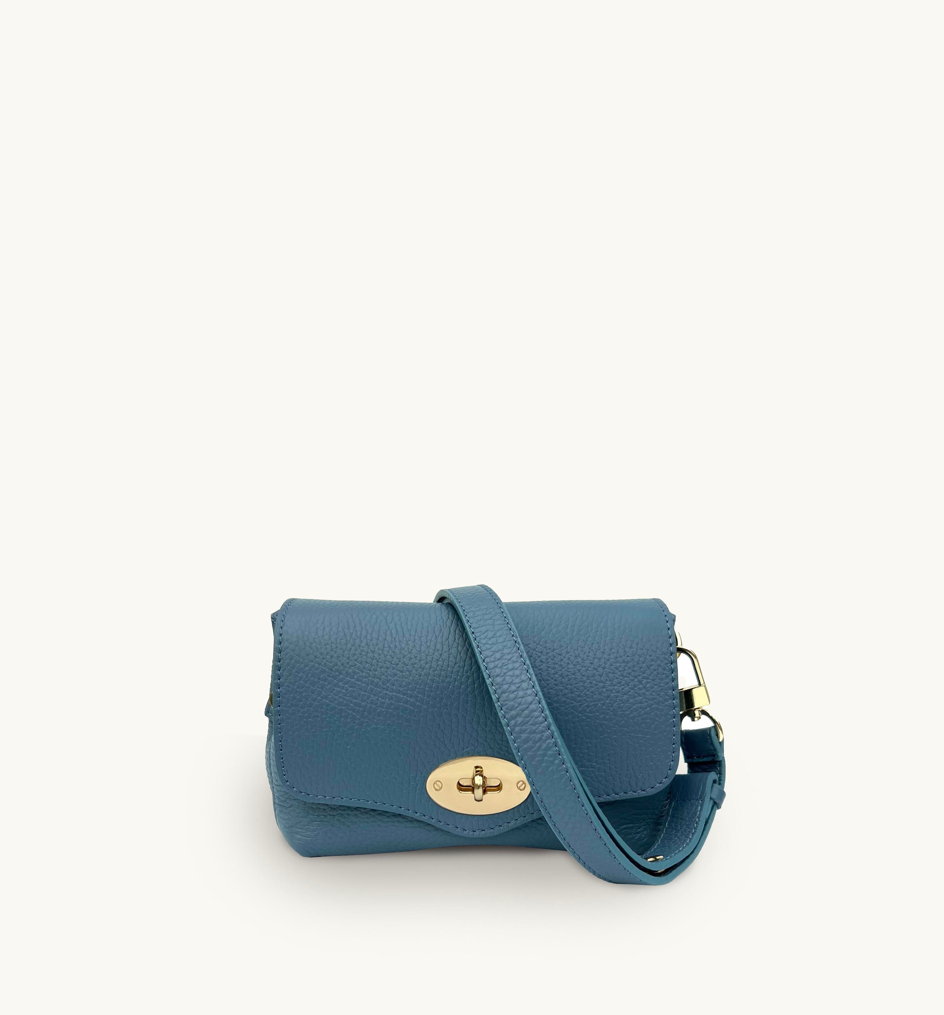 The Maddie Denim Leather Bag