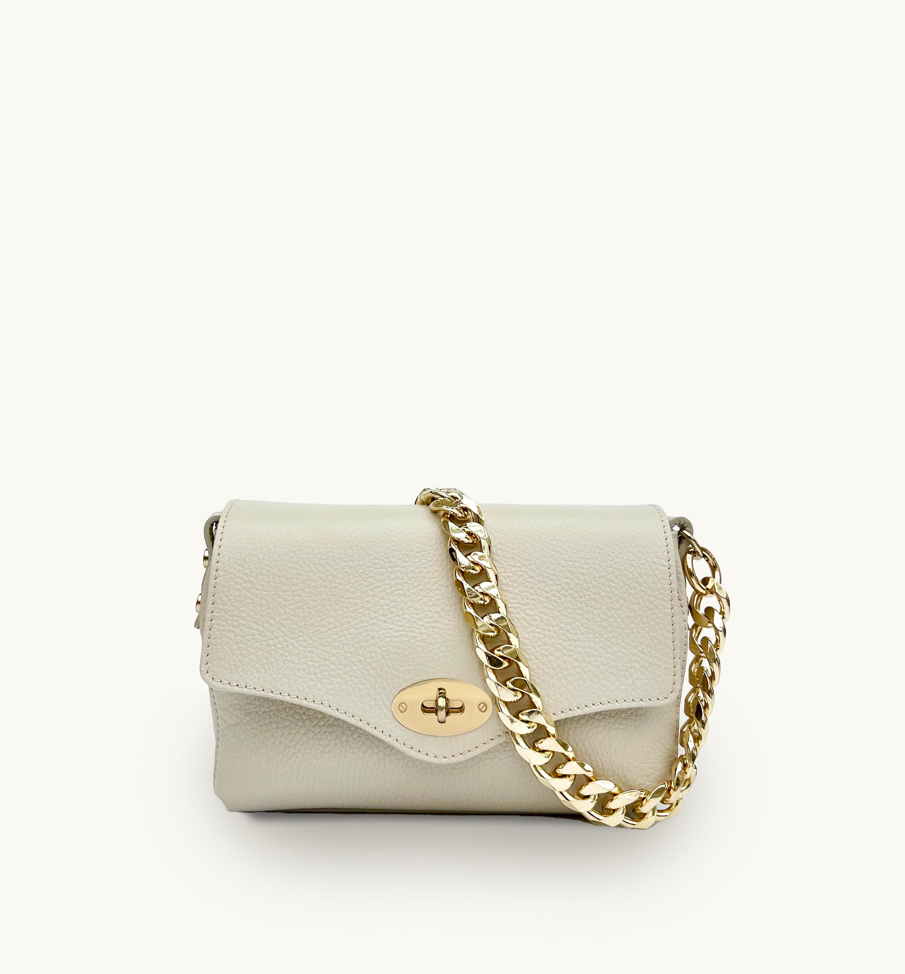 The Maddie Midi Stone Leather Bag