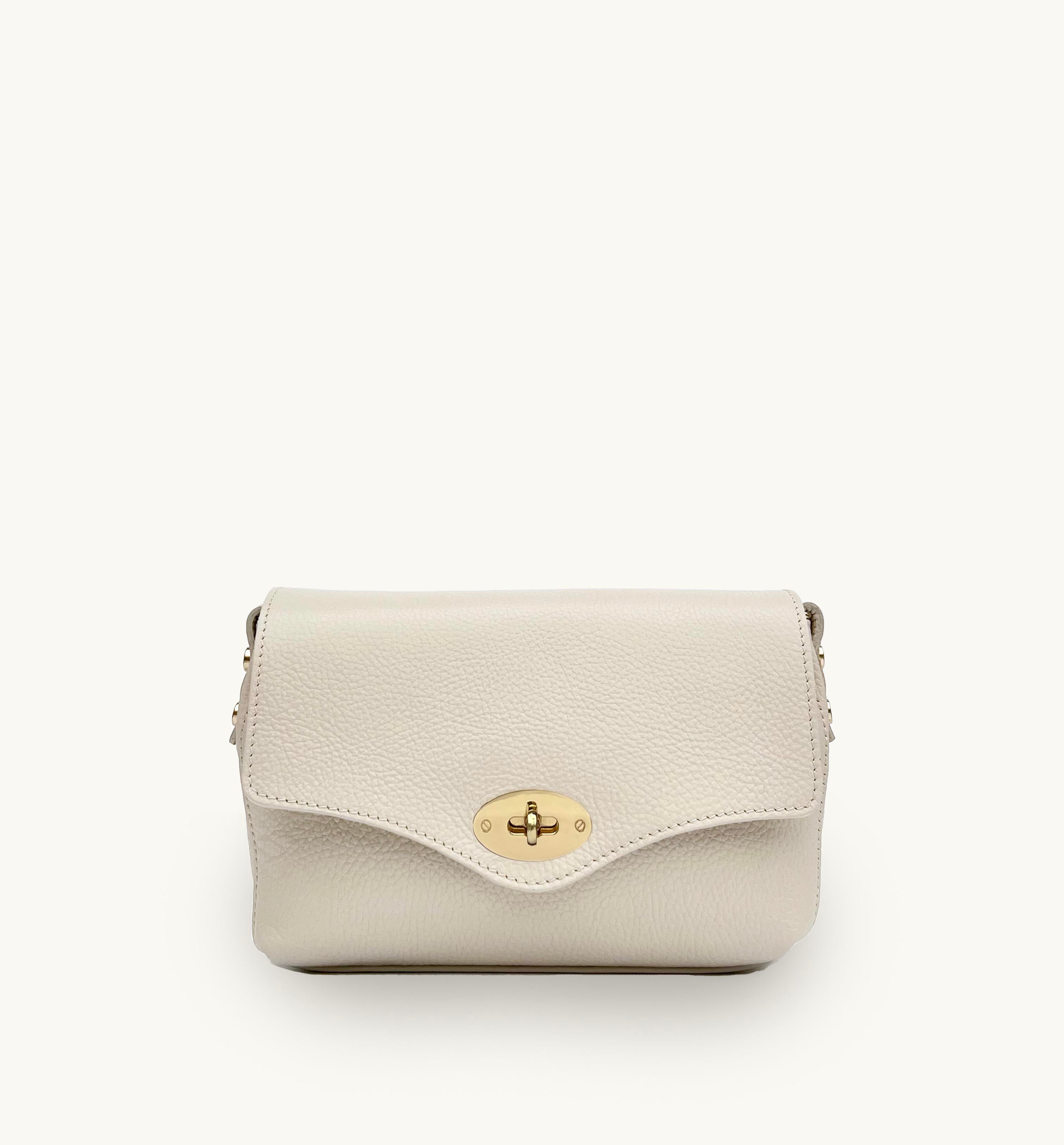 The Maddie Midi Stone Leather Bag