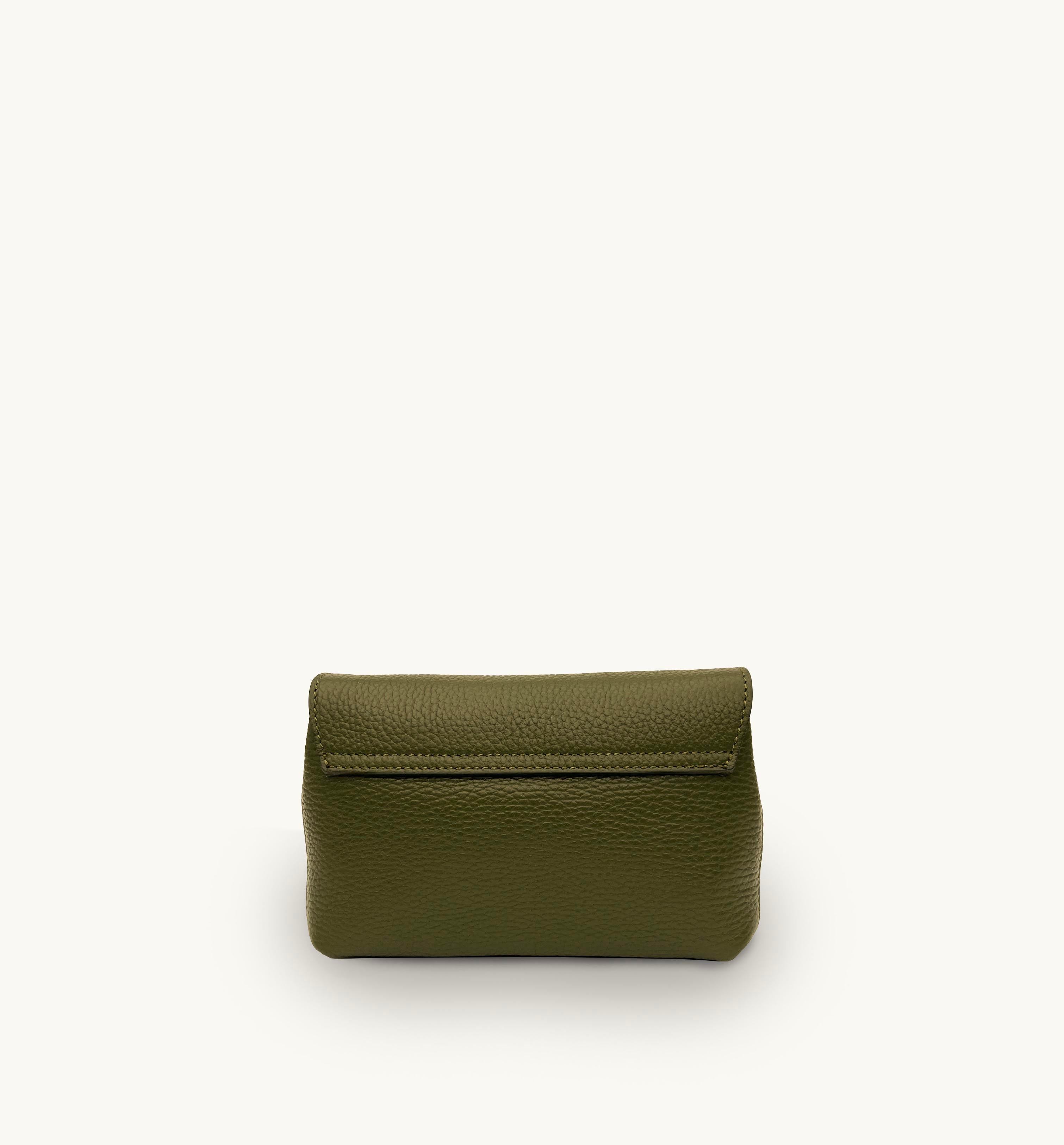 The Maddie Olive Leather Bag