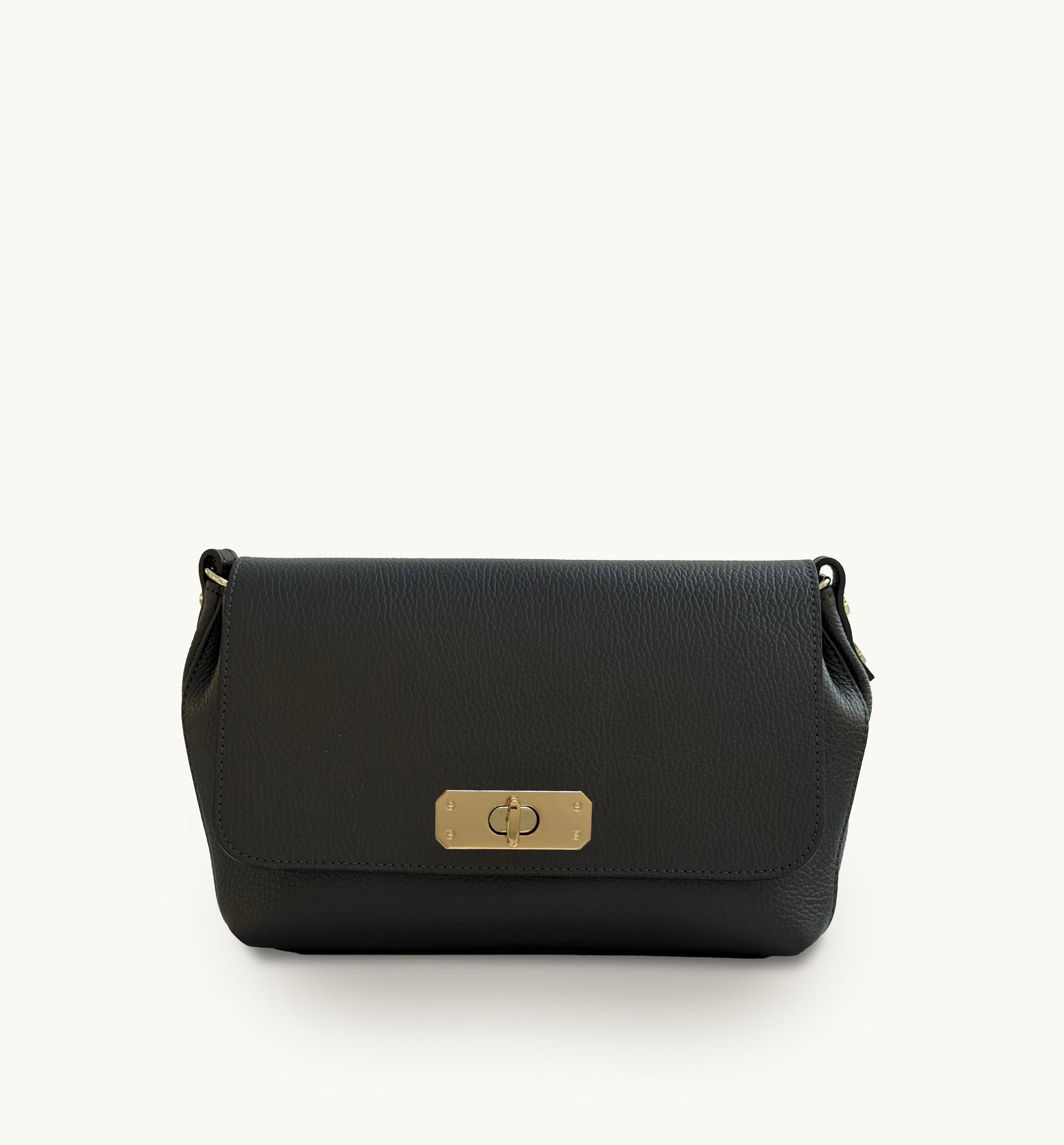 The Maisie Maxi Chocolate Leather Bag