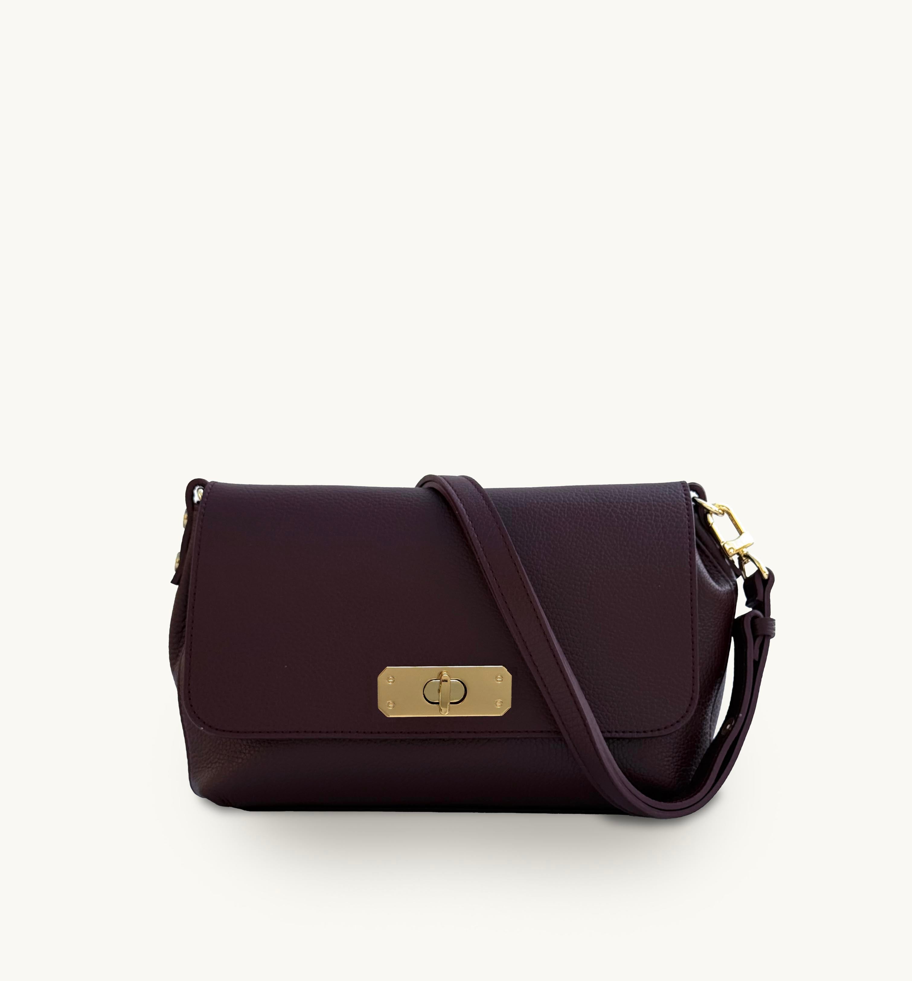 The Maisie Maxi Port Leather Bag