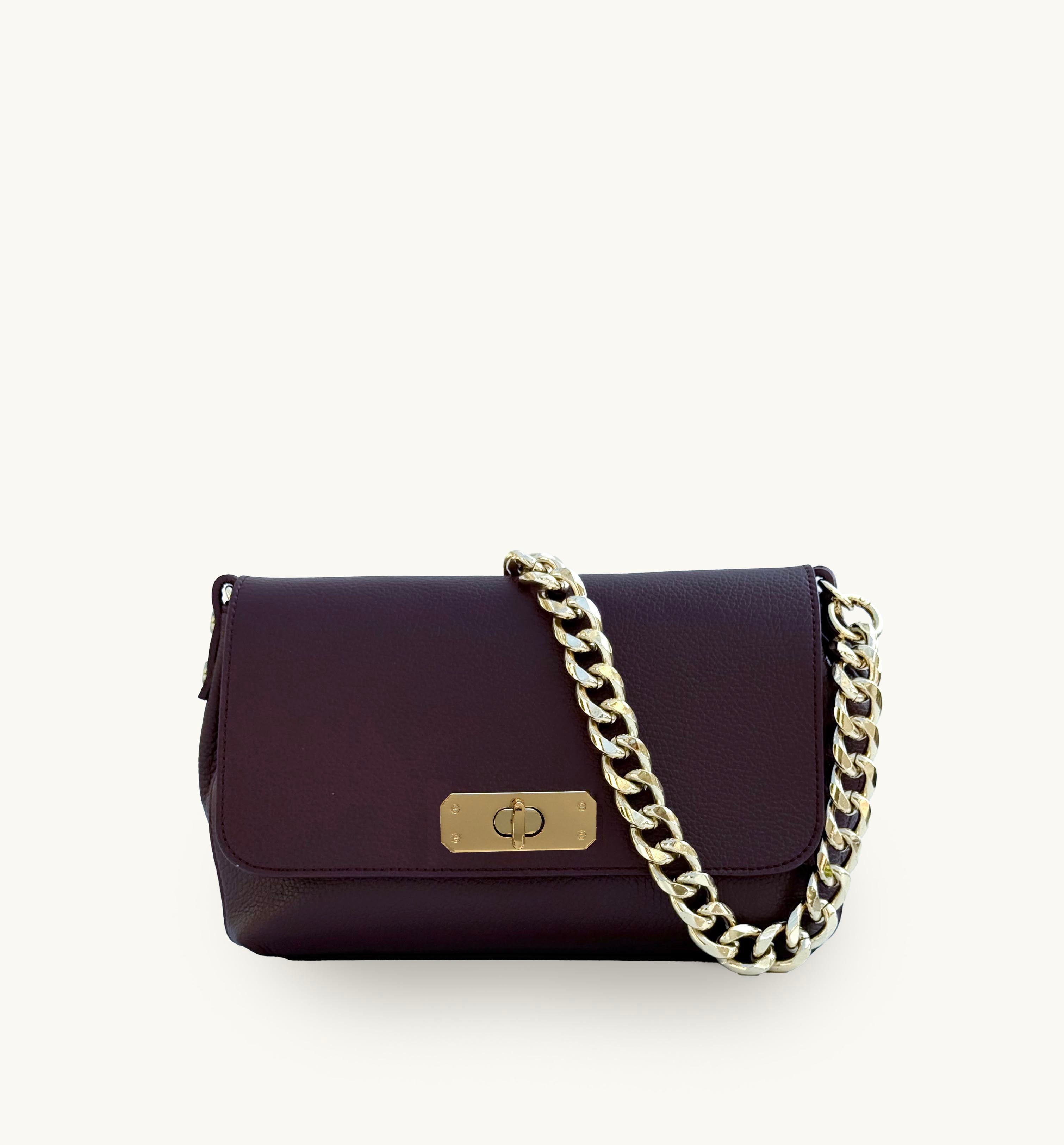 The Maisie Maxi Port Leather Bag