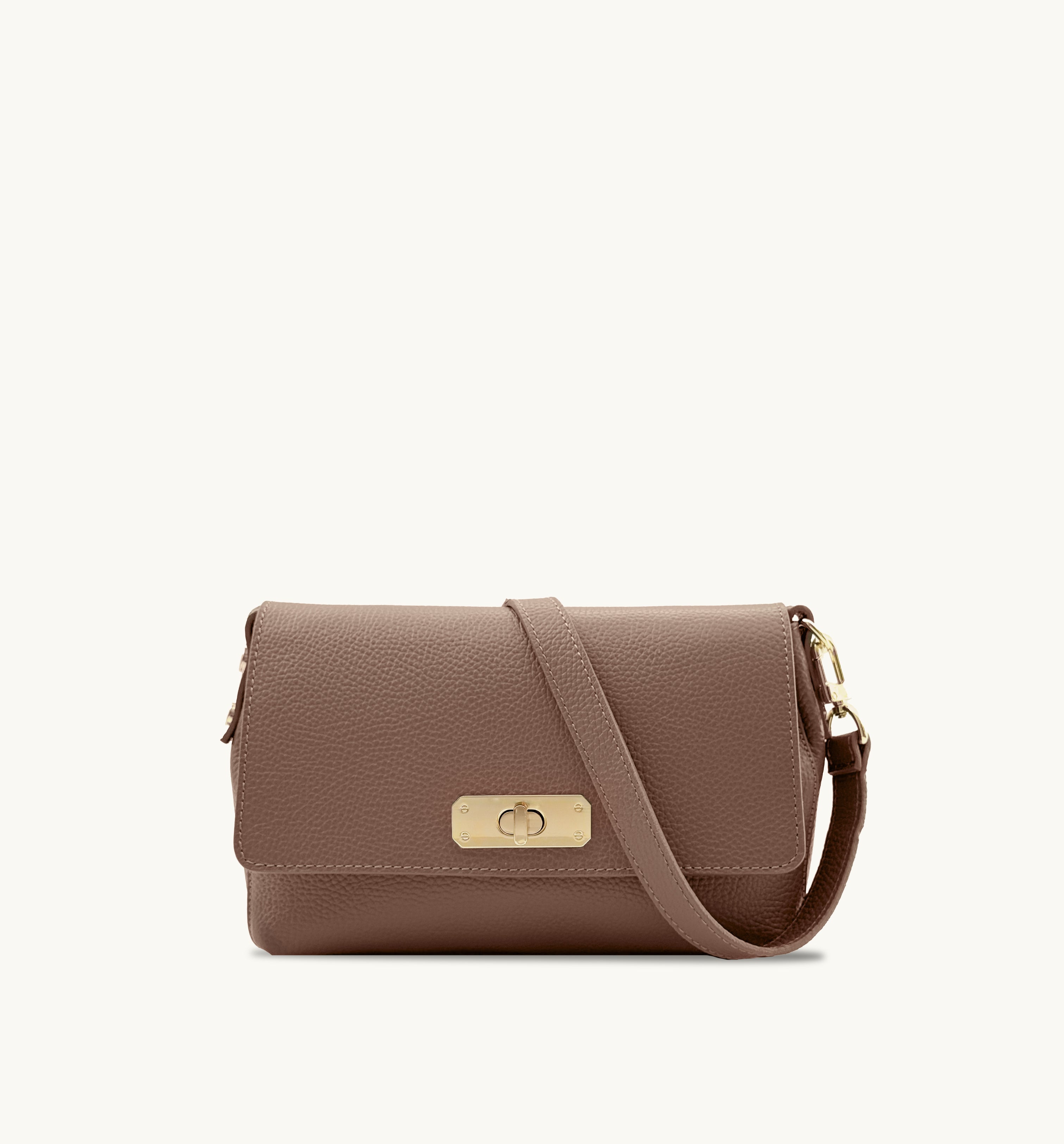 The Maisie Midi Mink Leather Bag