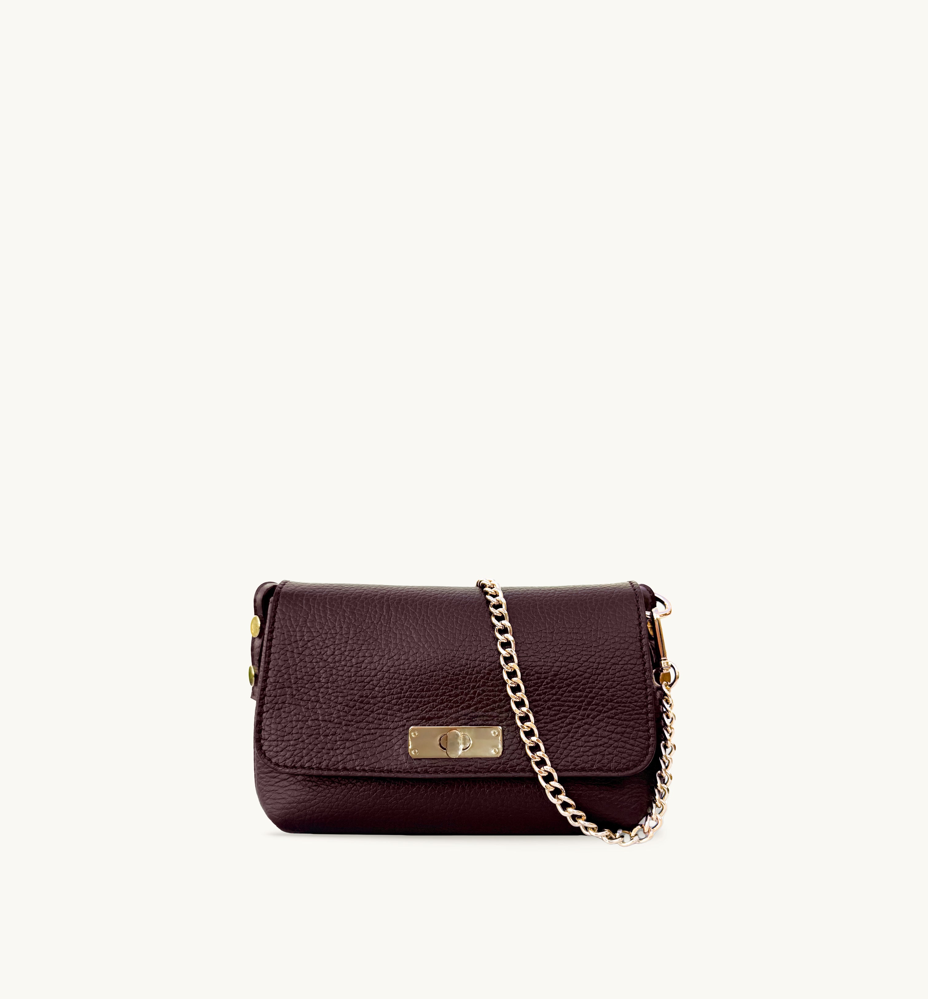The Maisie Burgundy Leather Bag