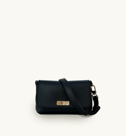 The Maisie Black Leather Bag