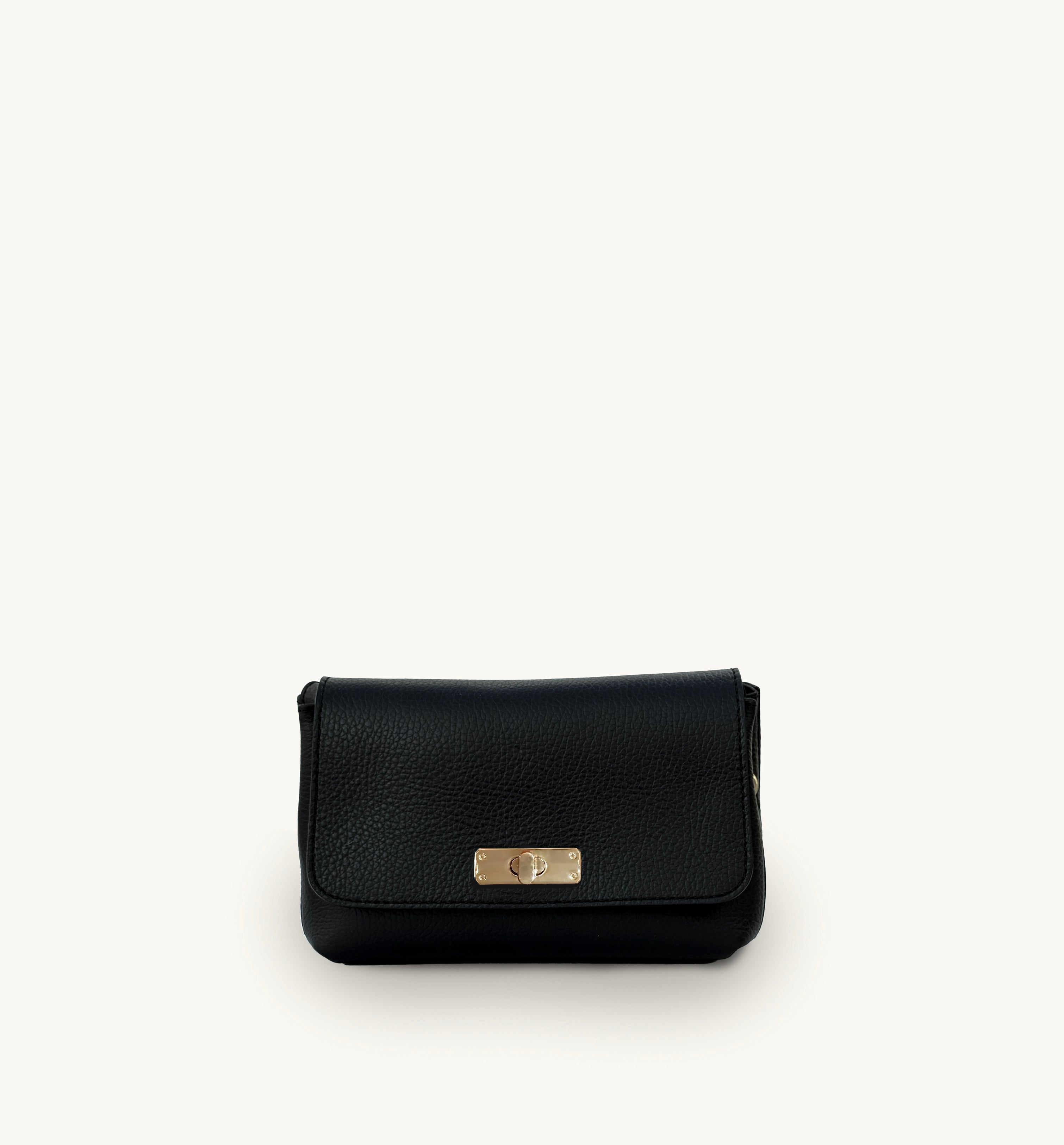 The Maisie Black Leather Bag