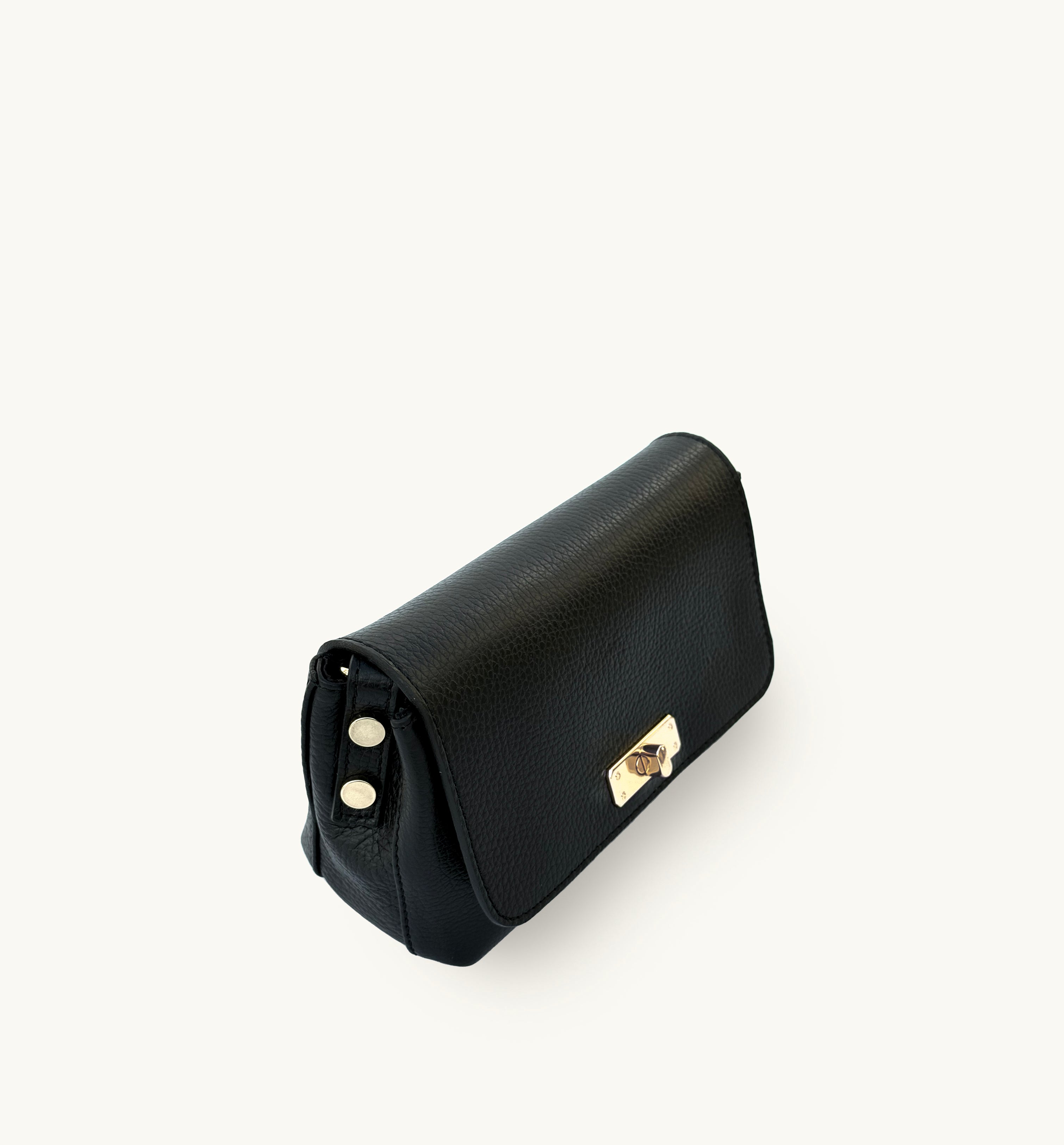 The Maisie Black Leather Bag