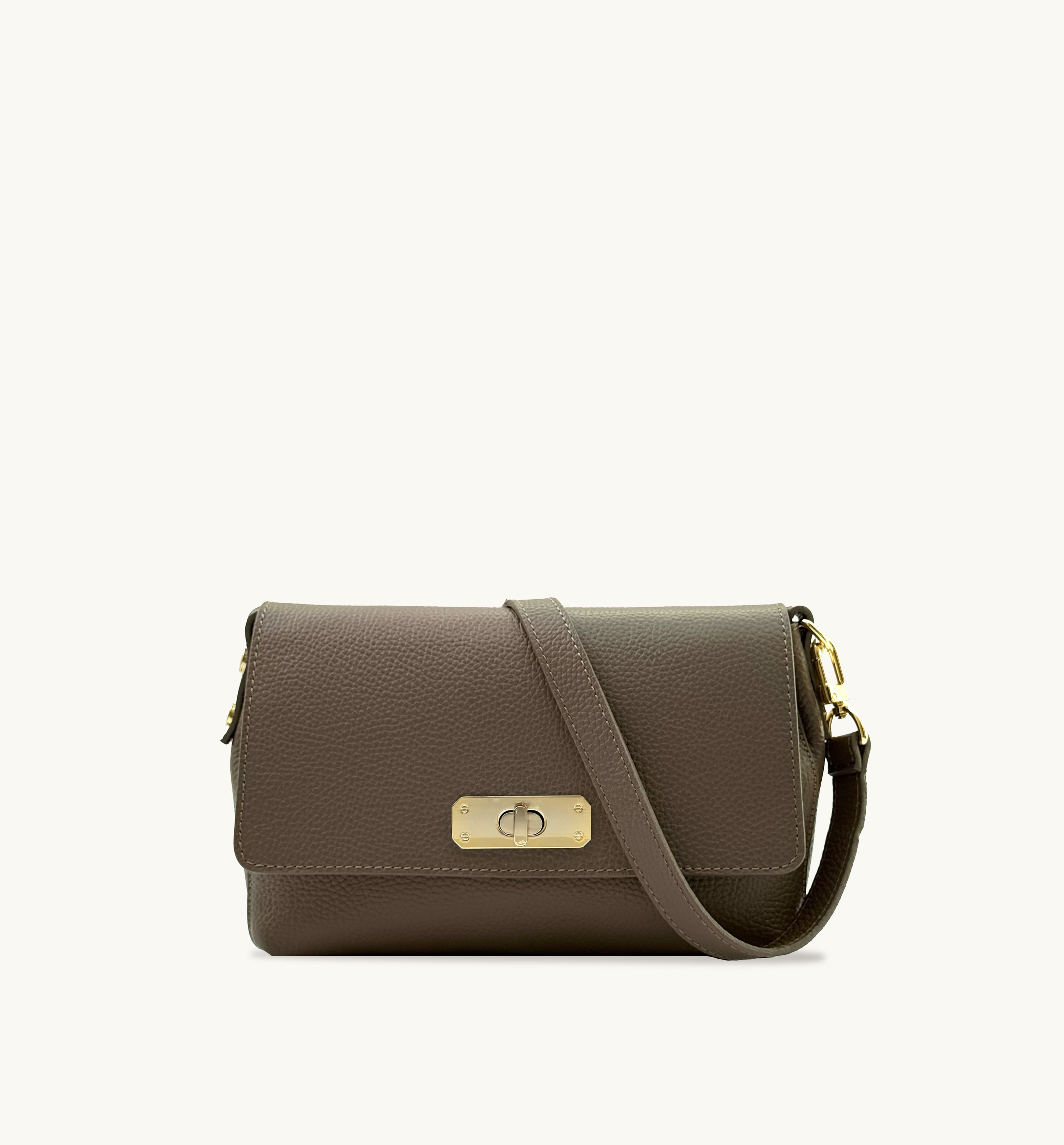 The Maisie Midi Mink Leather Bag