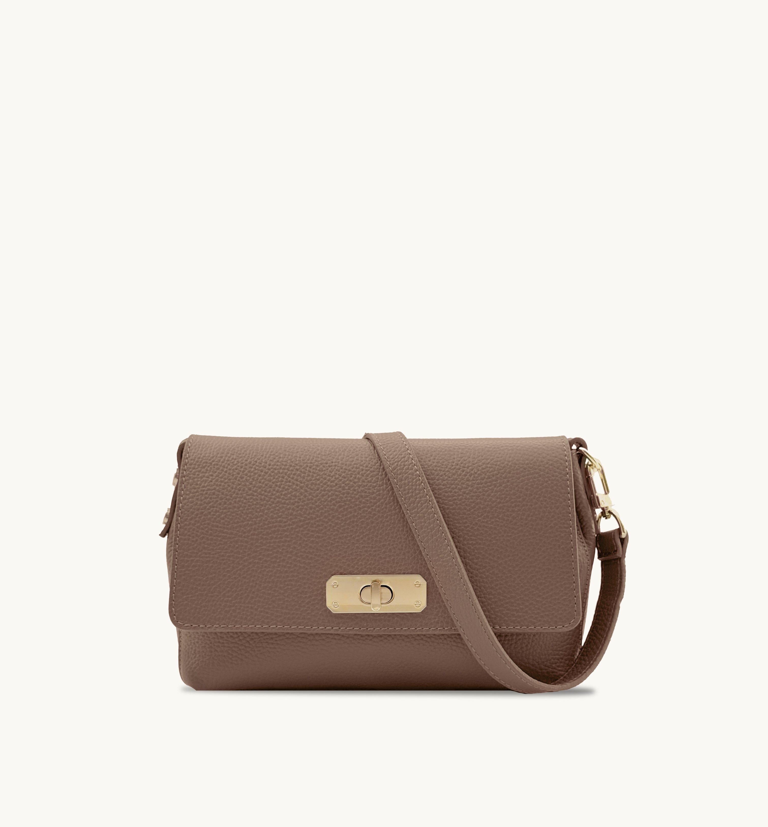 The Maisie Midi Mink Leather Bag