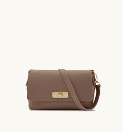 The Maisie Midi Mink Leather Bag