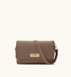The Maisie Midi Mink Leather Bag