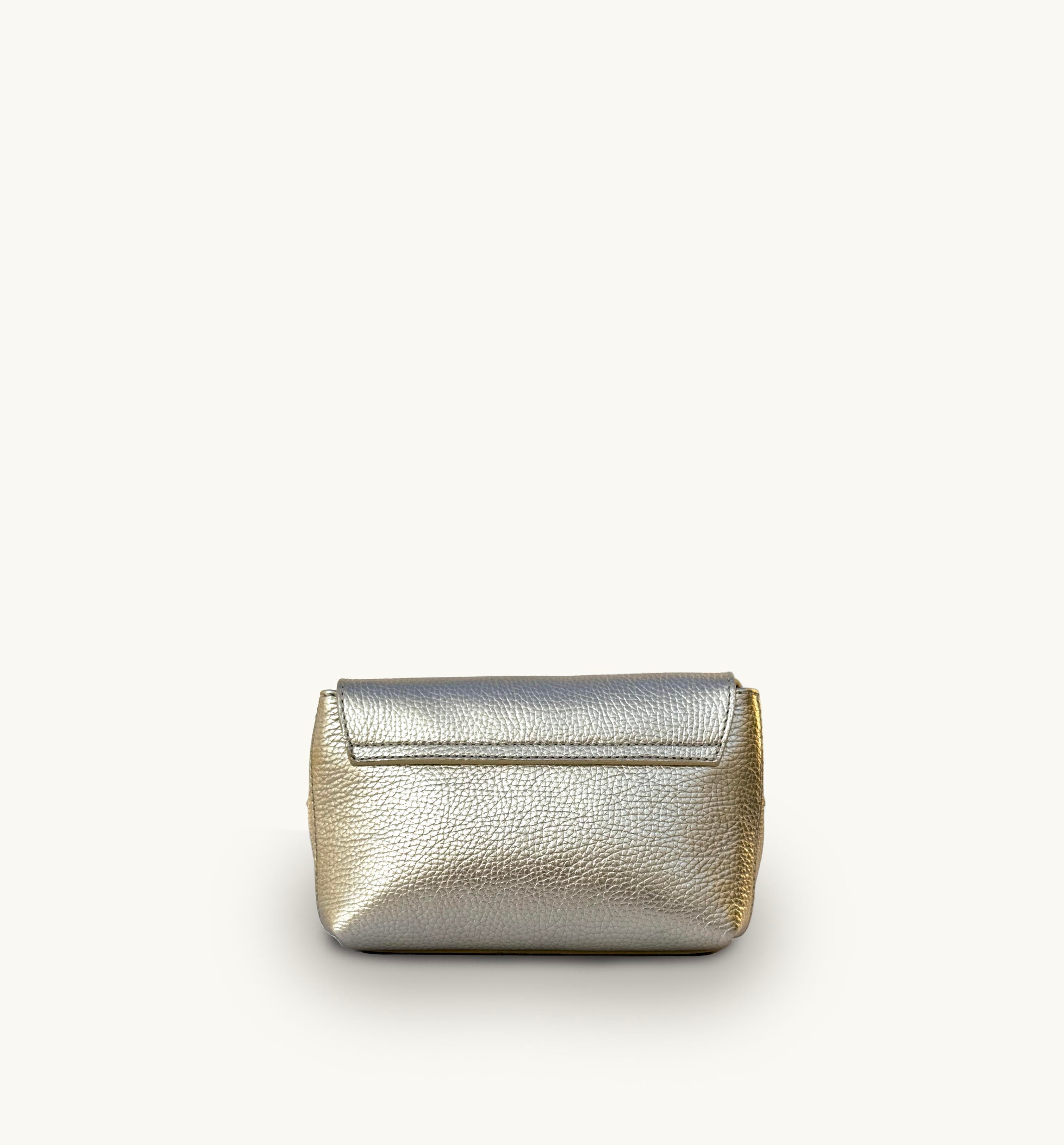 The Maisie Gold Leather Bag