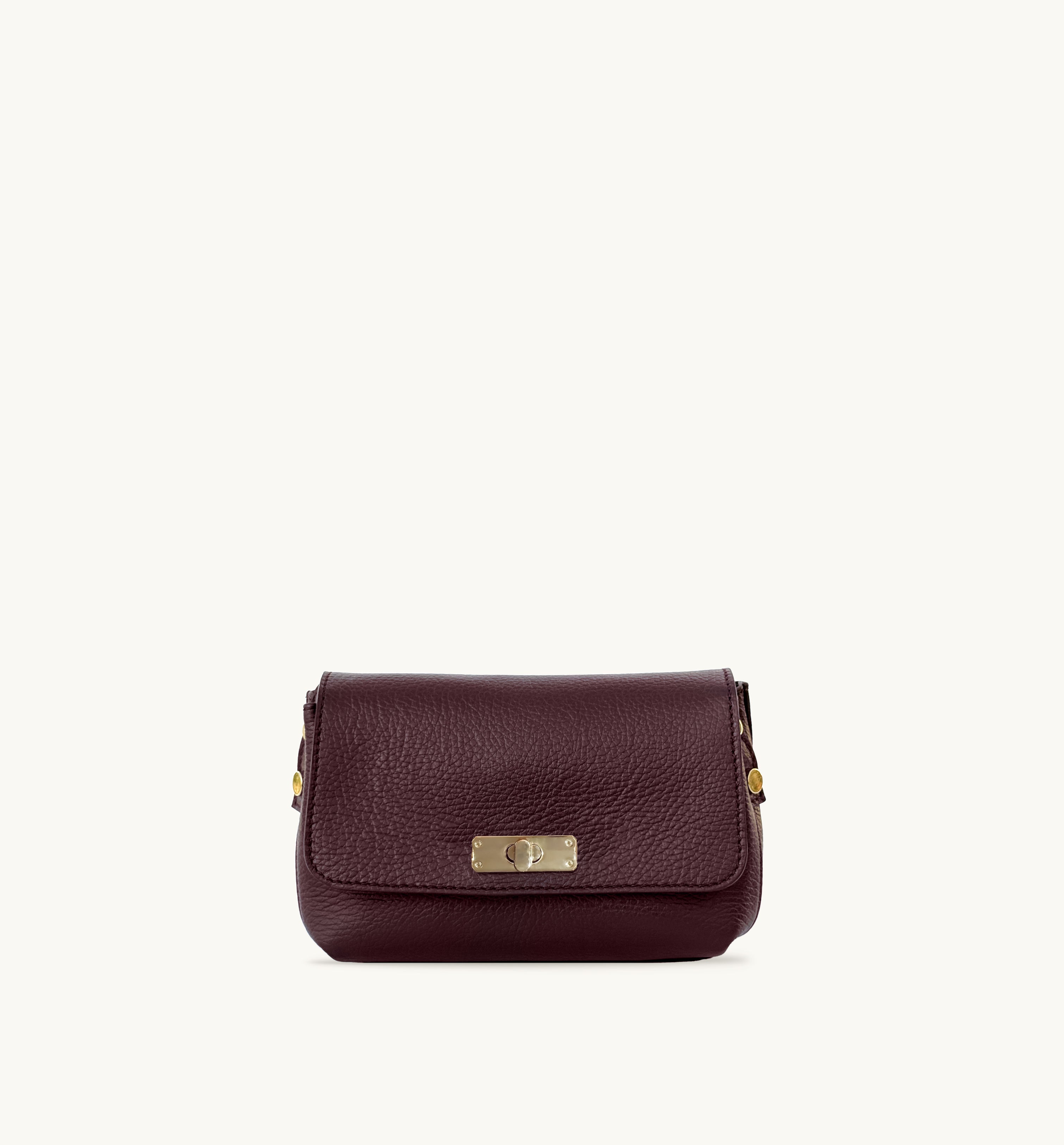 The Maisie Burgundy Leather Bag