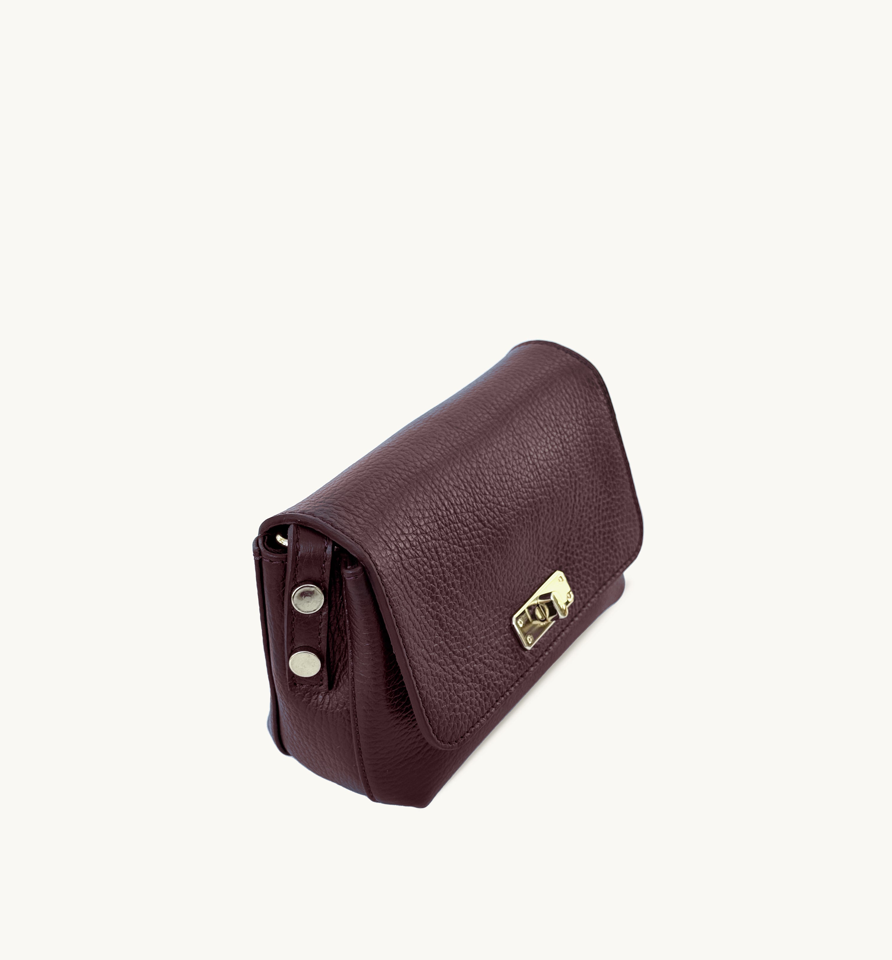 The Maisie Burgundy Leather Bag