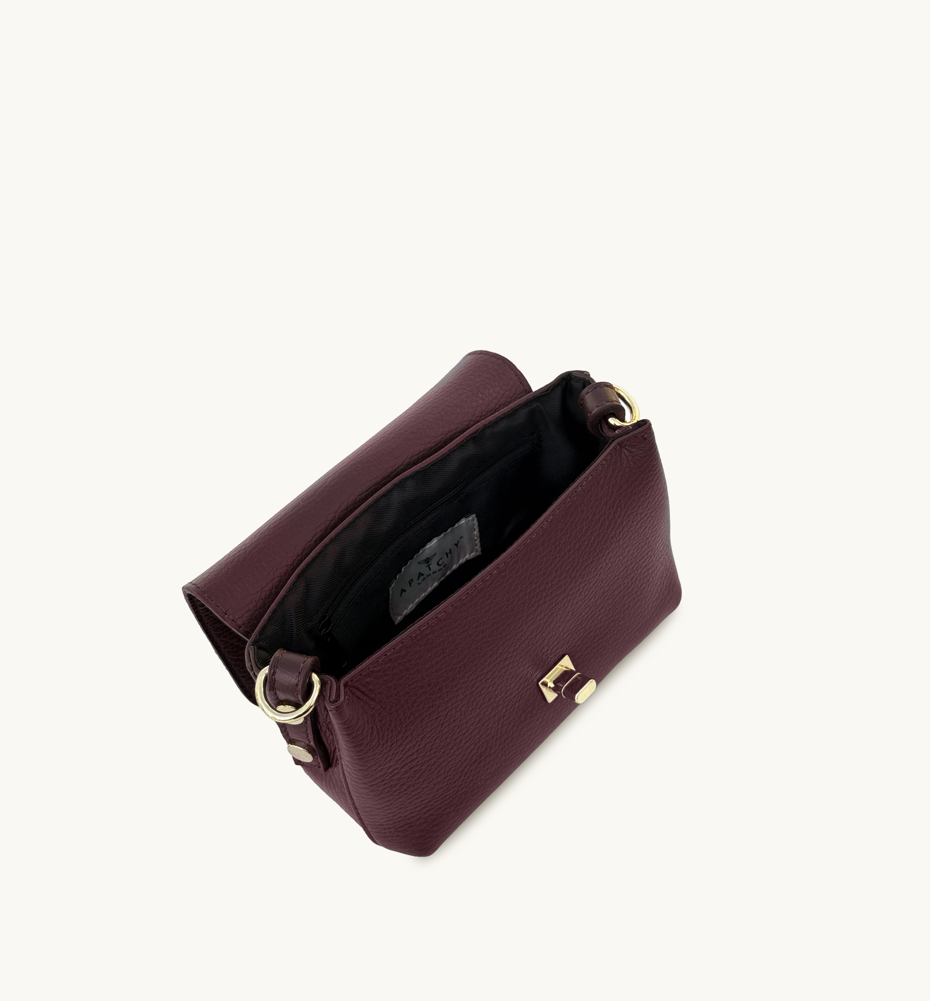 The Maisie Burgundy Leather Bag