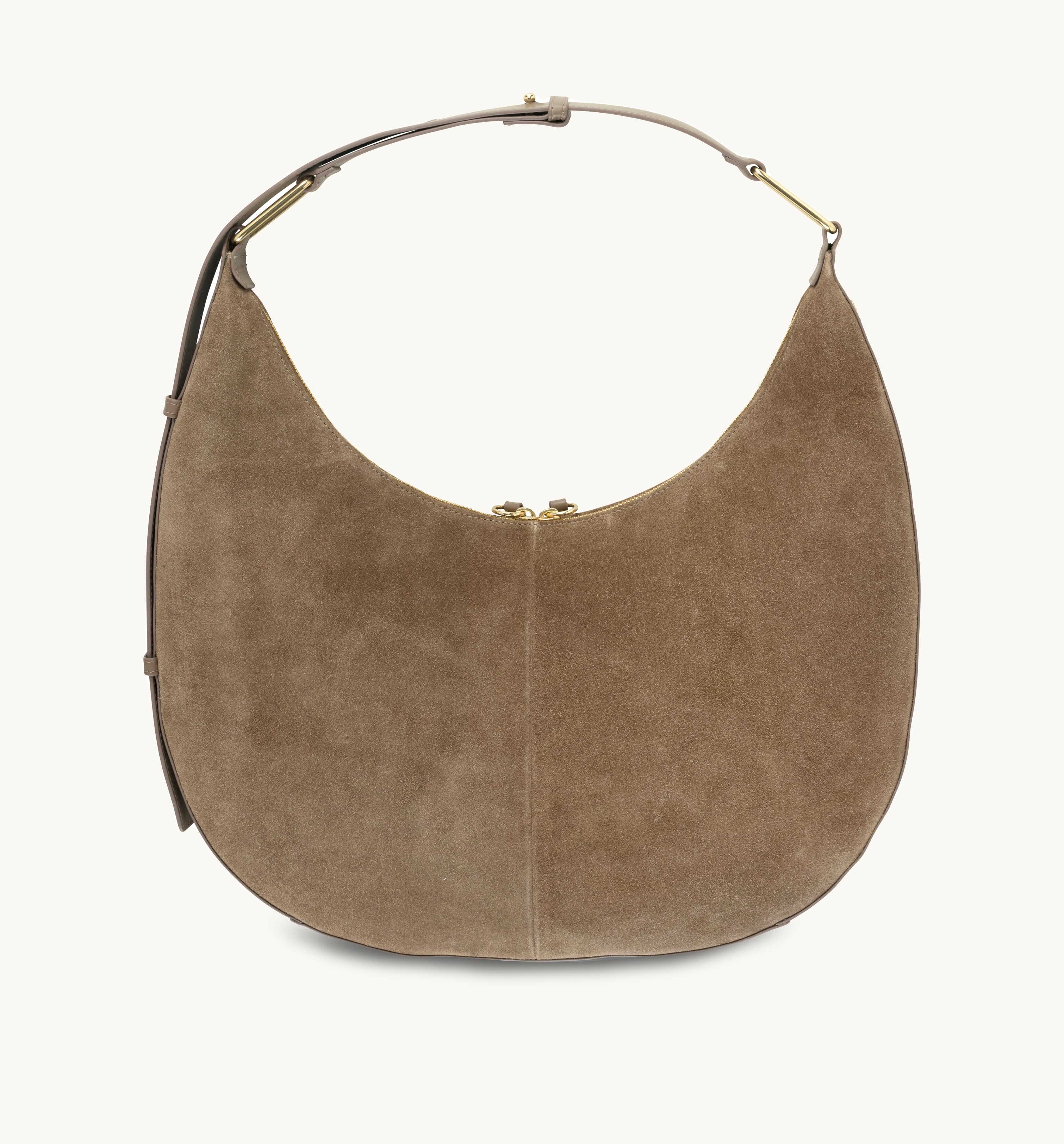 The Nora Mushroom Suede Bag