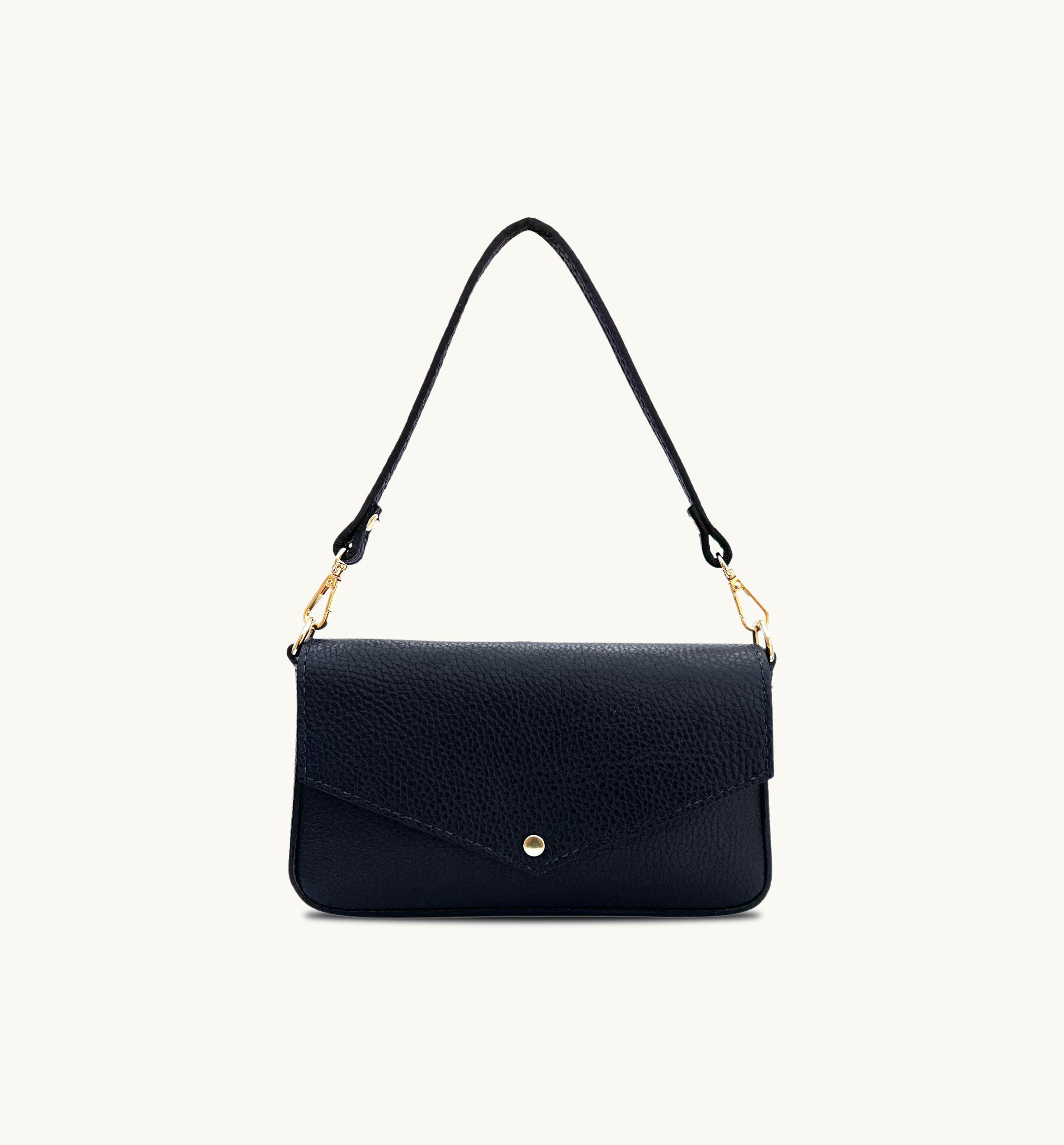 The Munro Leather Shoulder Bag