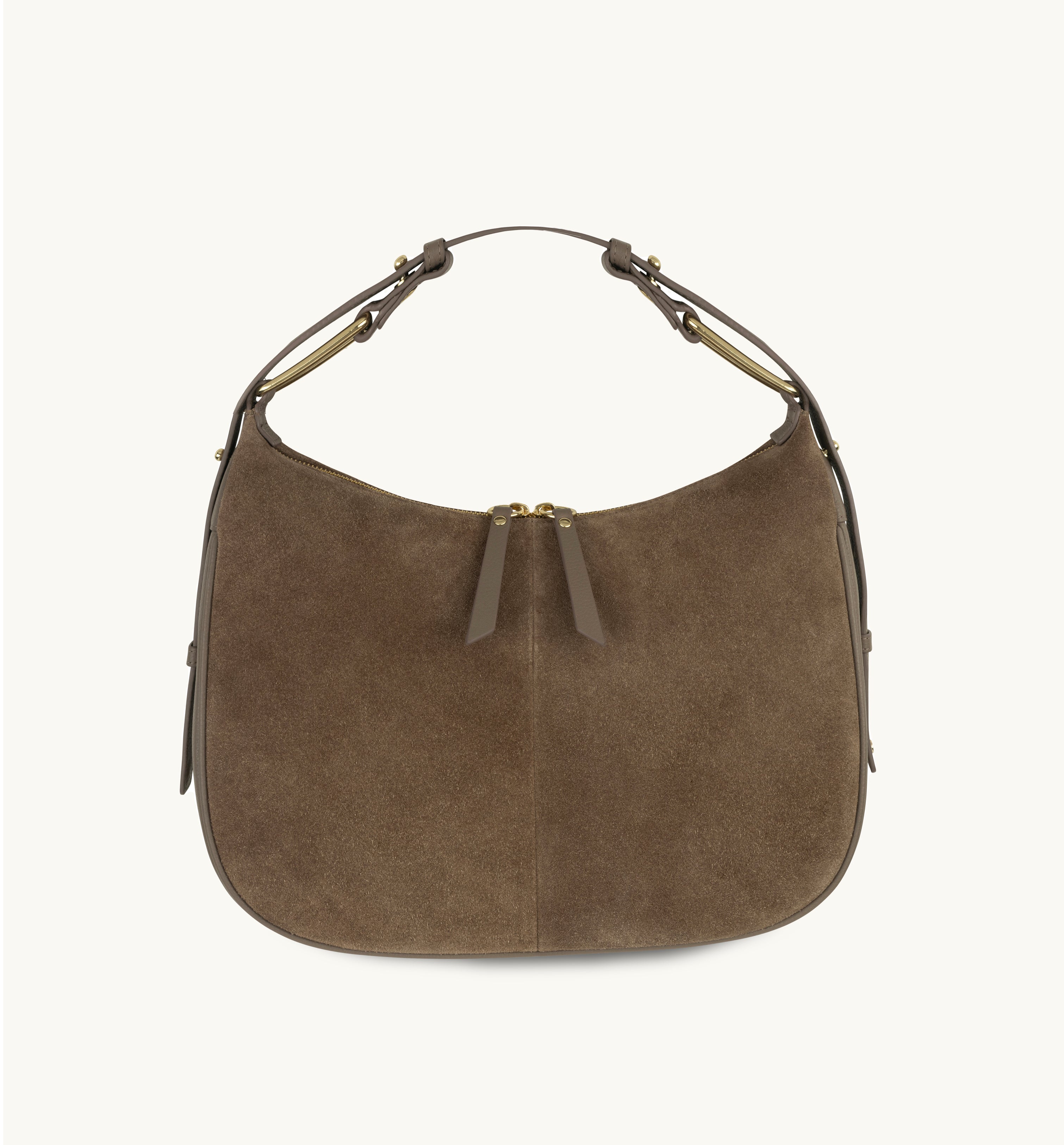 The Charlie Mushroom Suede Bag