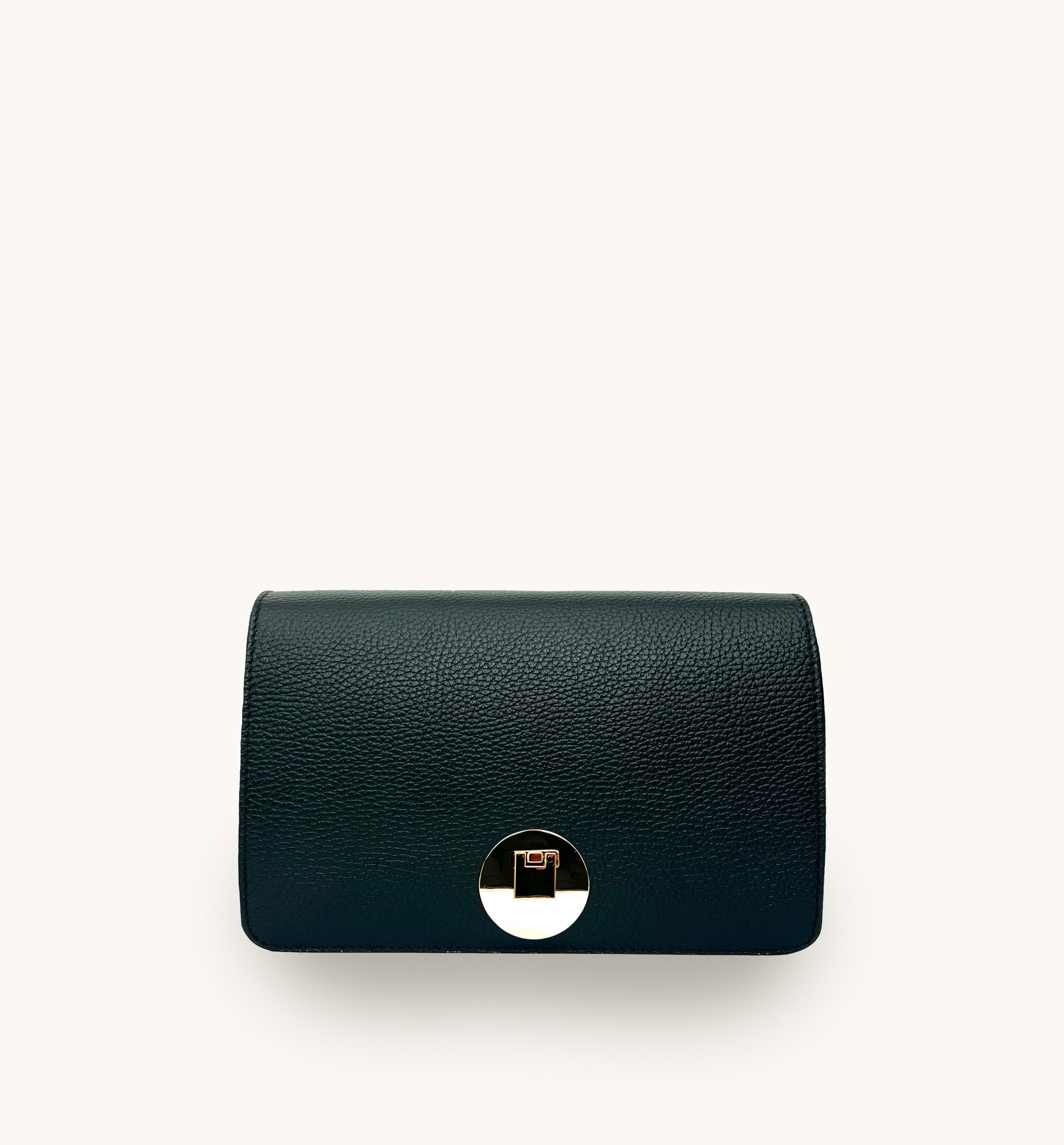 The Newbury Maxi Black Leather Bag