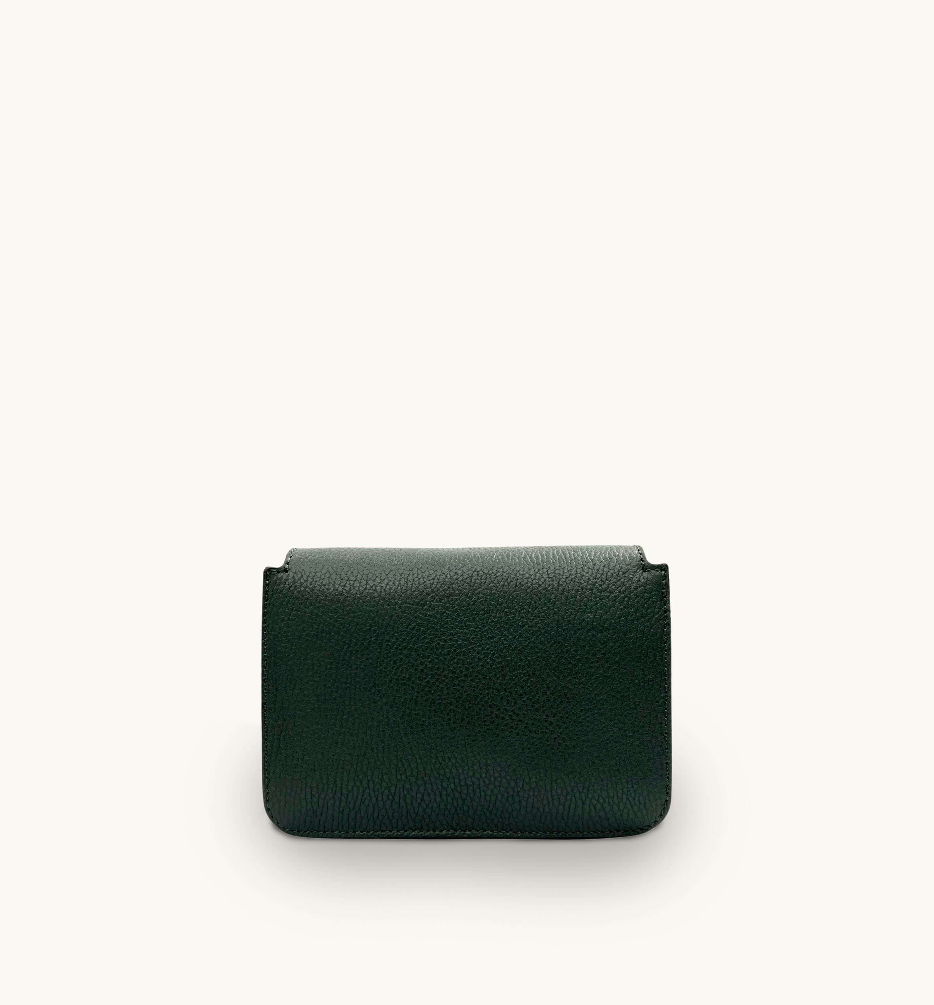 The Newbury Racing Green Leather Bag