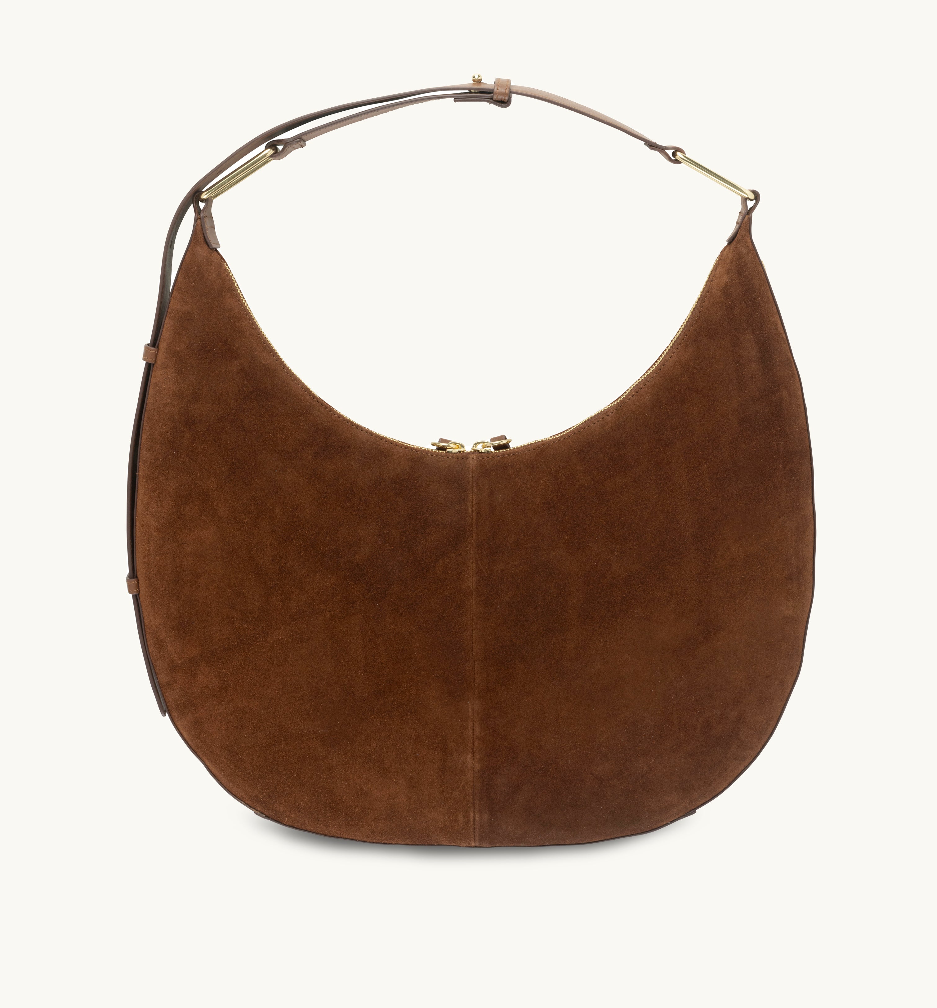 The Nora Tan Suede Bag