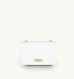 The Grace White Leather Bag