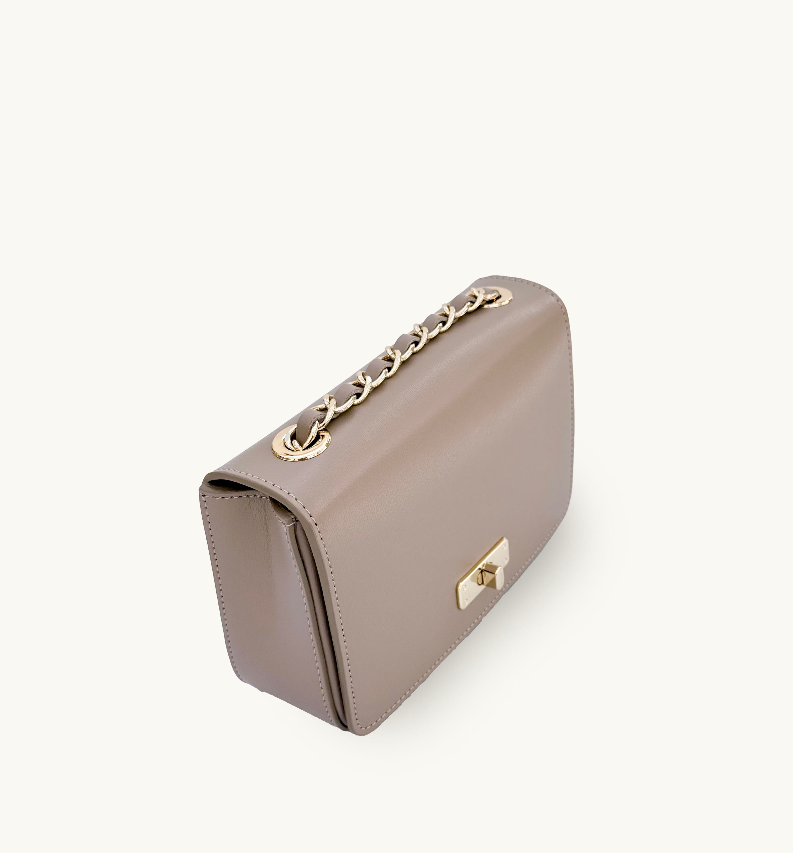 The Grace Mocha Leather Bag