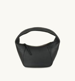 The Jasmine Black Leather Bag