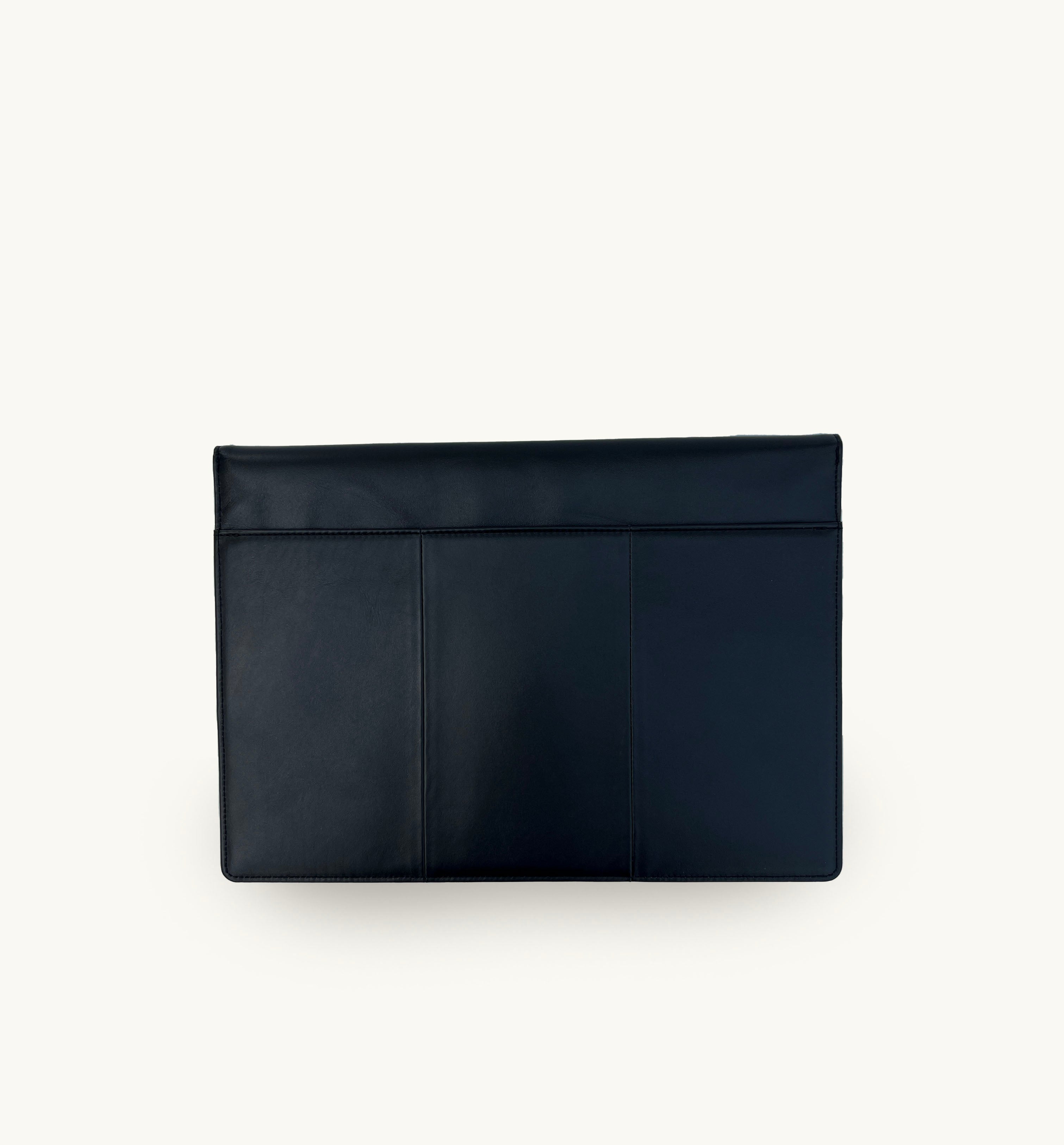 Black Leather Laptop 13-14 inch Sleeve