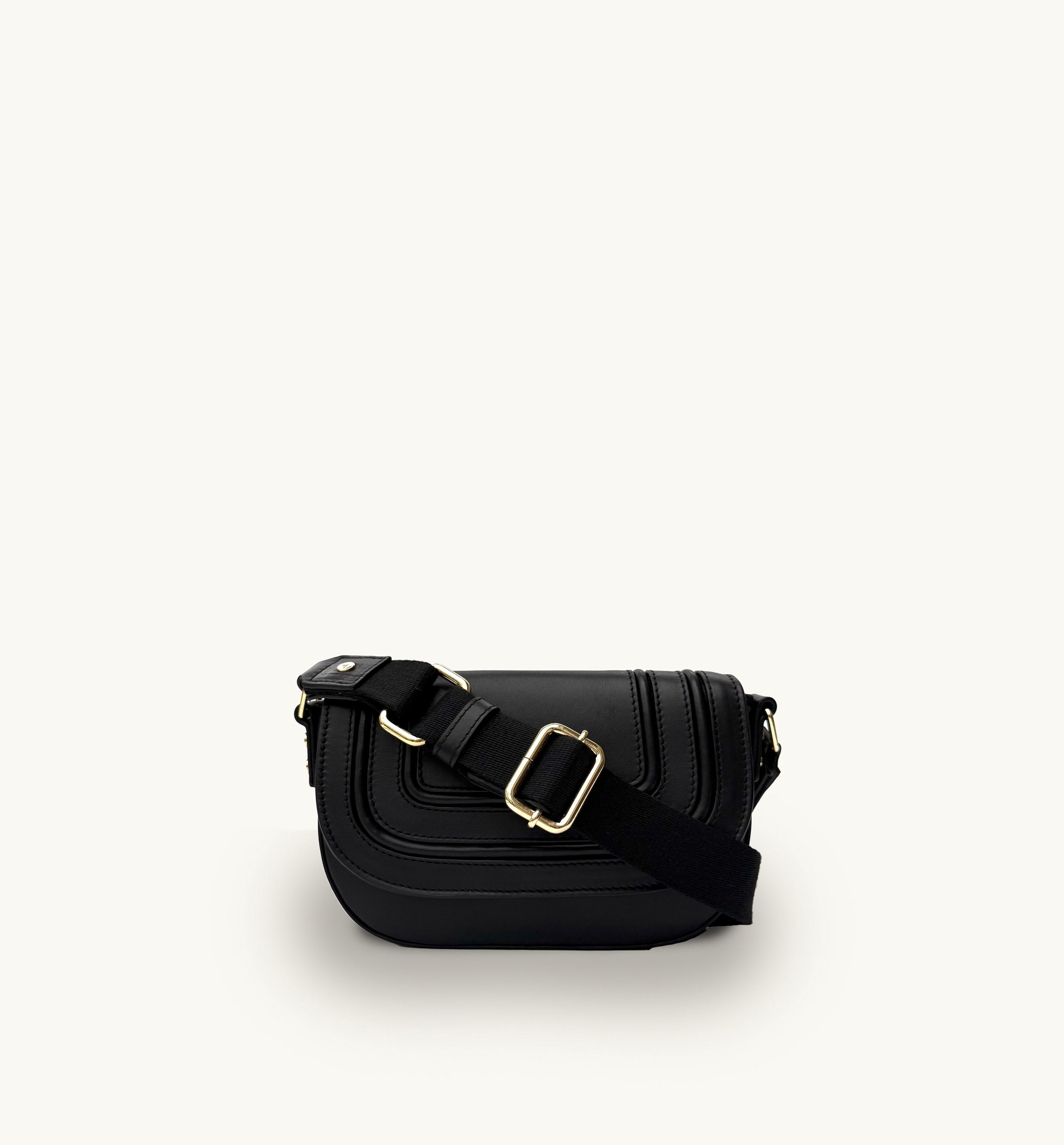 The Mimi Black Leather Bag