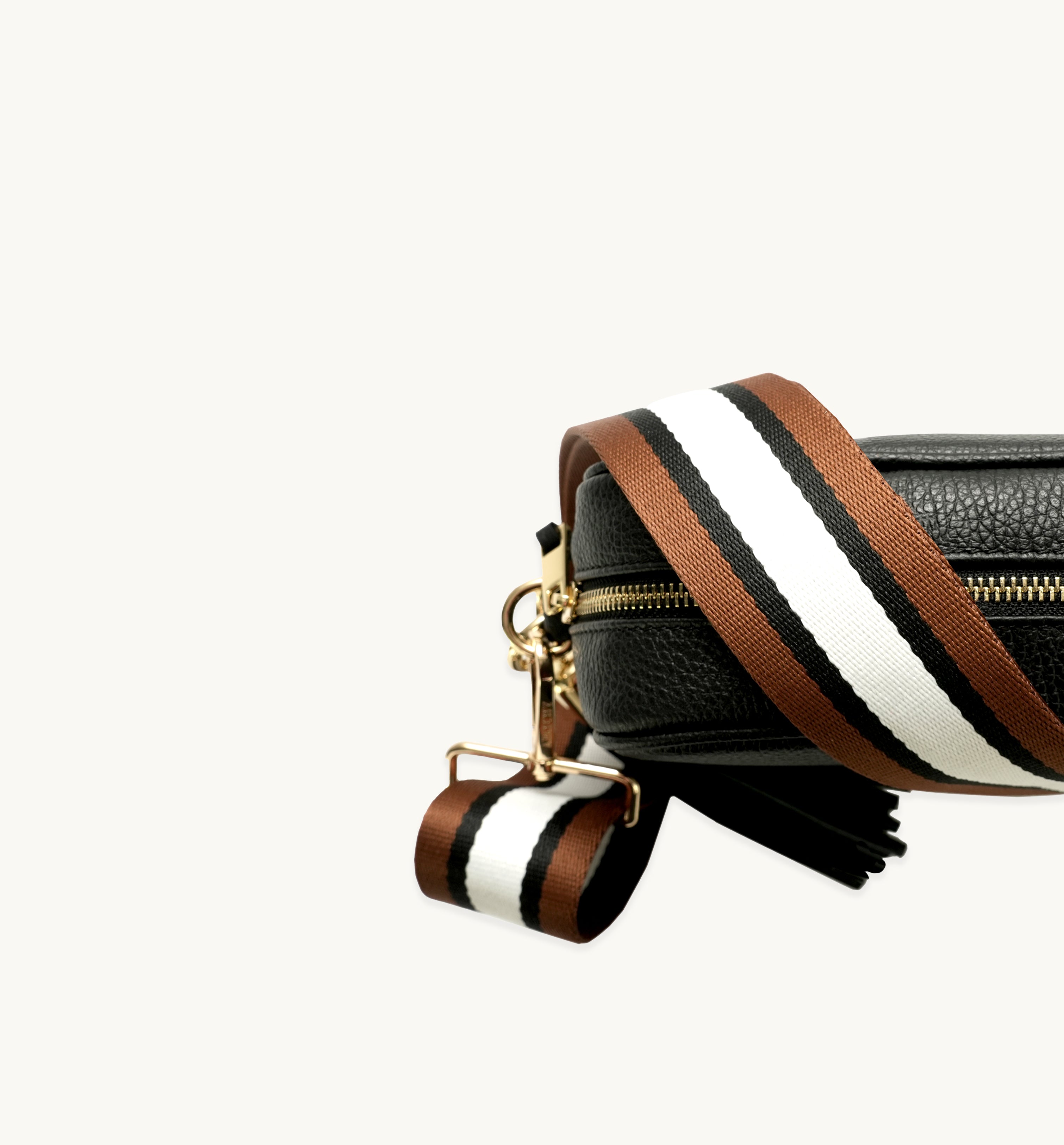Tan Stripe Strap