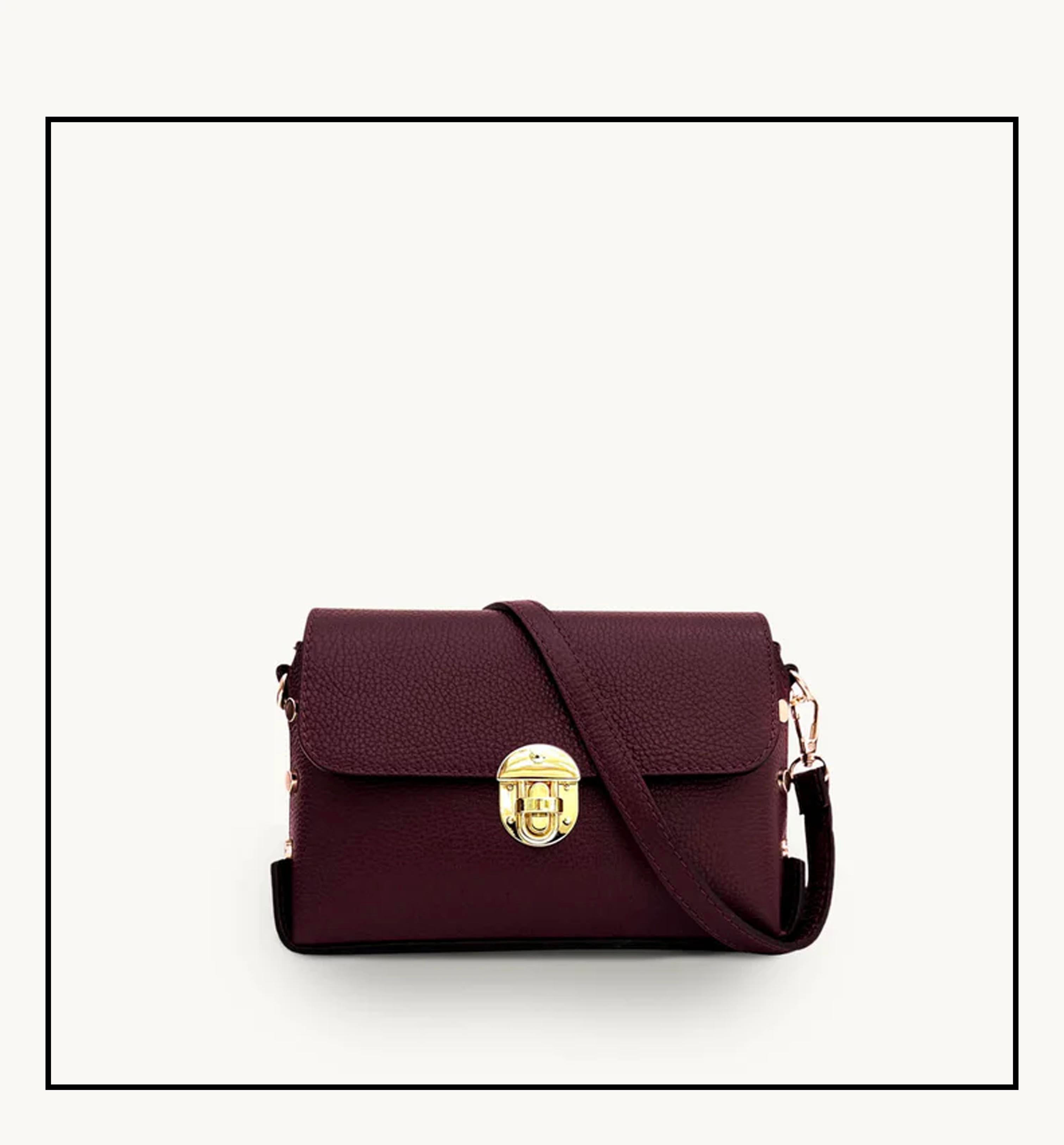 The Bloxsome Port Leather Crossbody Bag