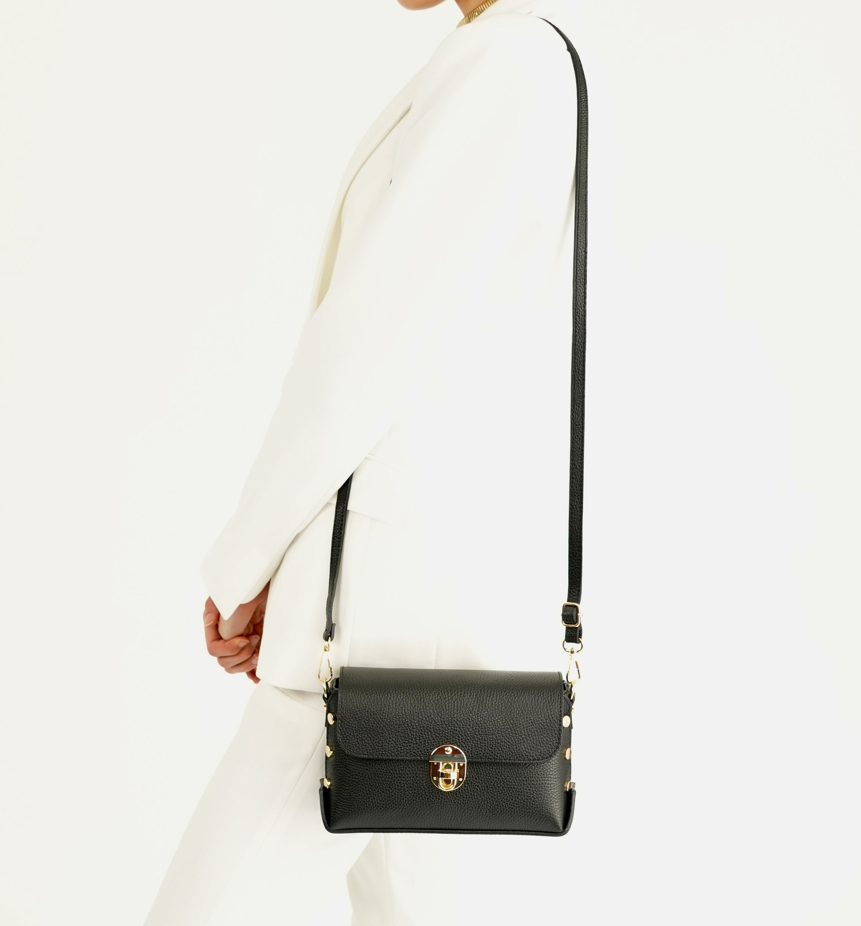 The Bloxsome Leather Crossbody Bag