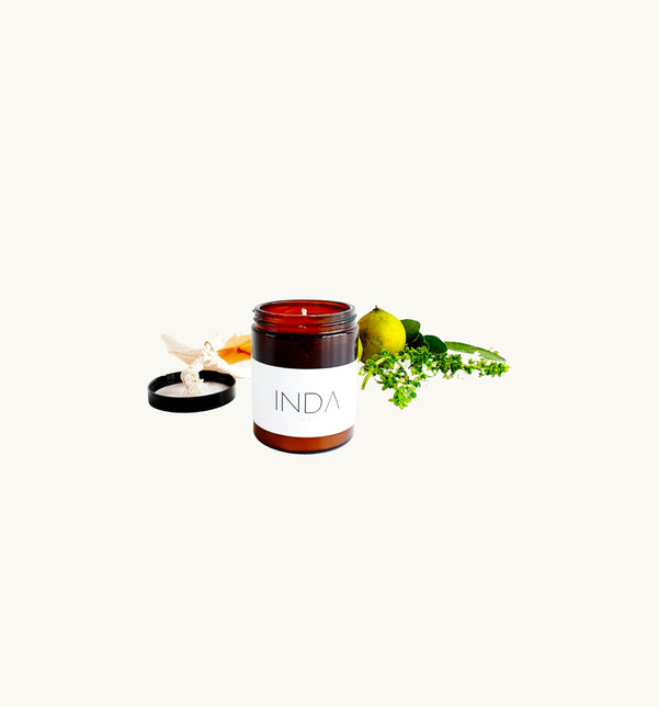 Lemongrass & Bergamot Aromatherapy Candle