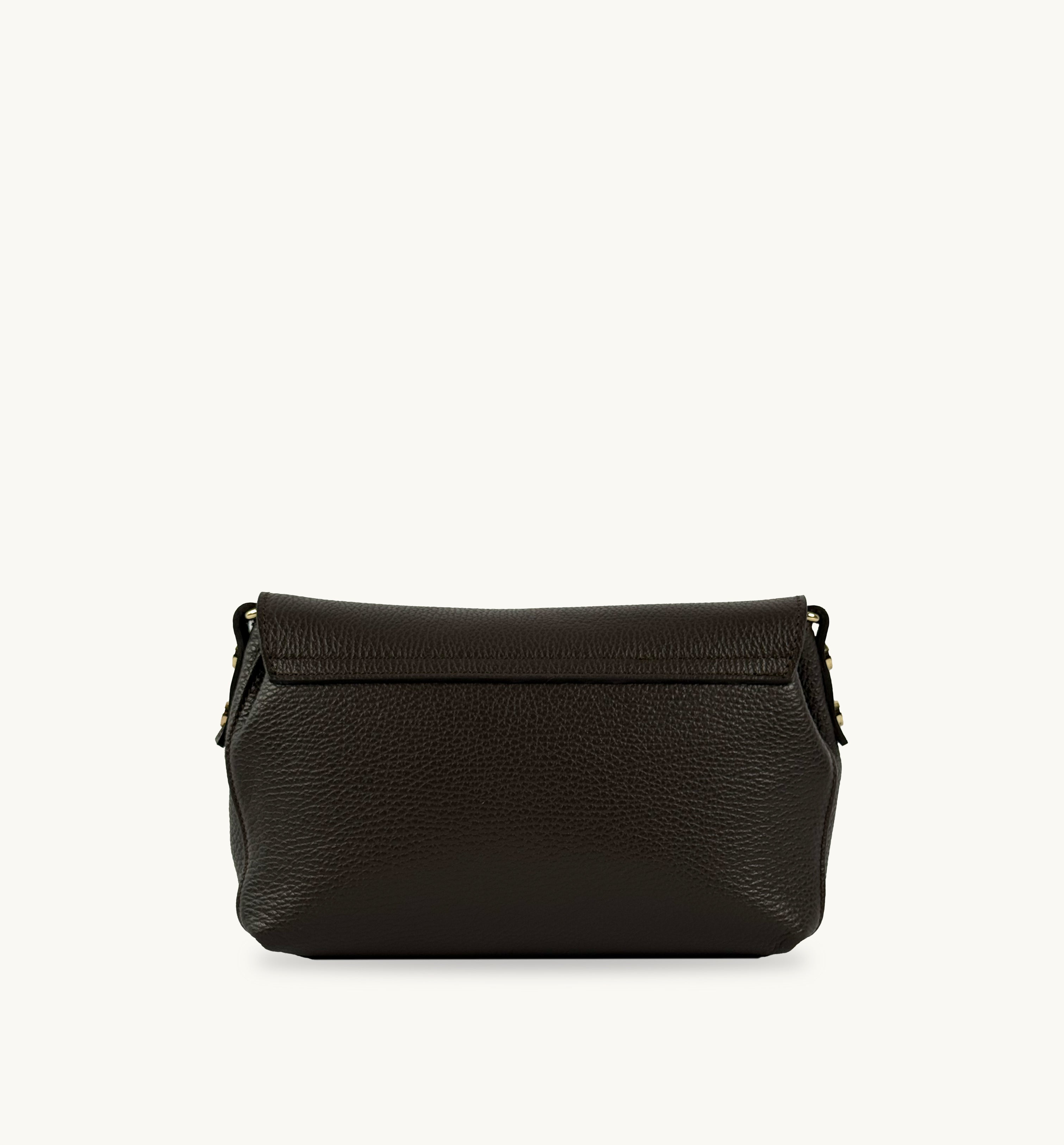The Maisie Midi Chocolate Leather Bag - Apatchy London
