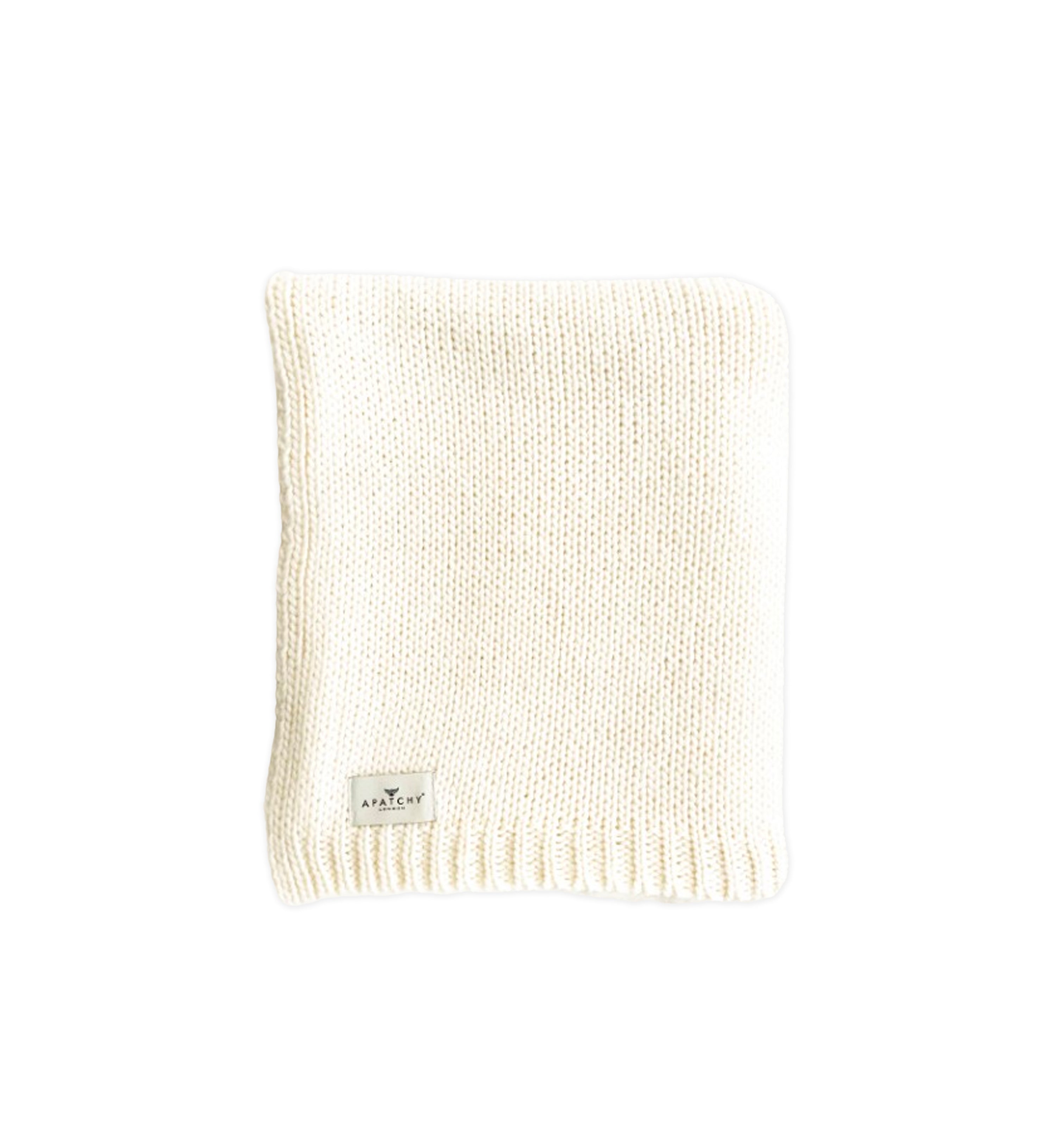 Knitted Alpaca Wool Throw