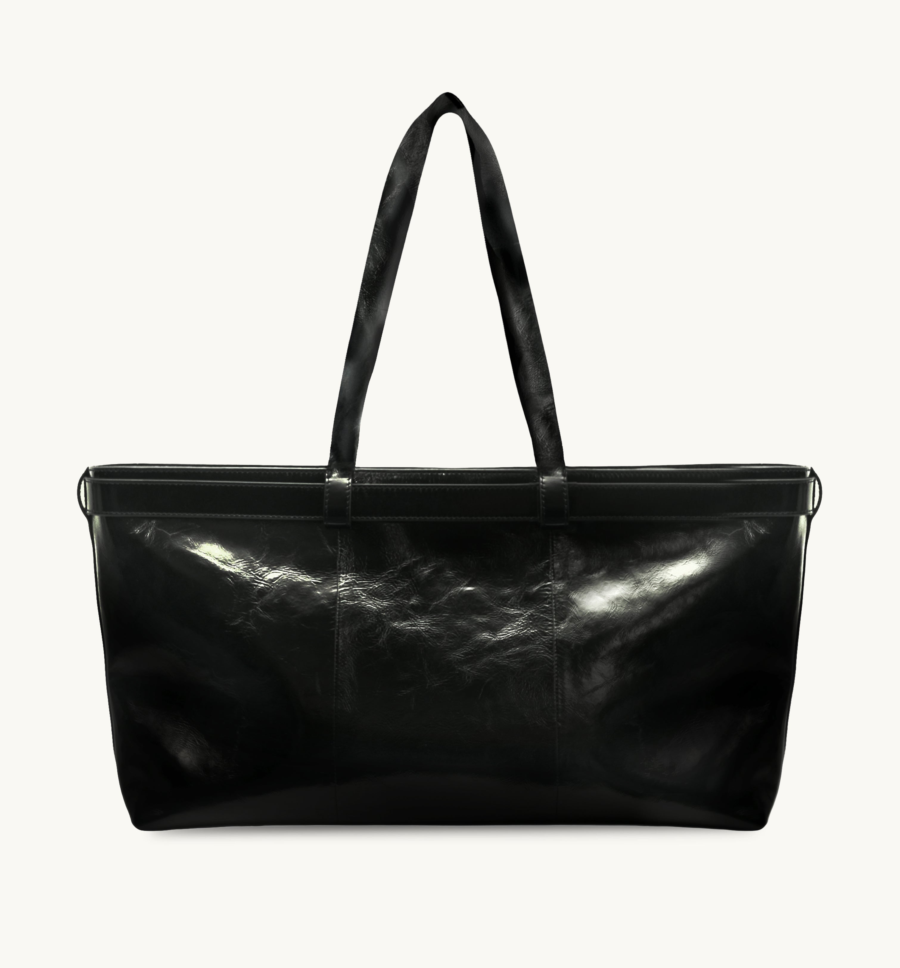 The Esme Crinkle Patent Bag