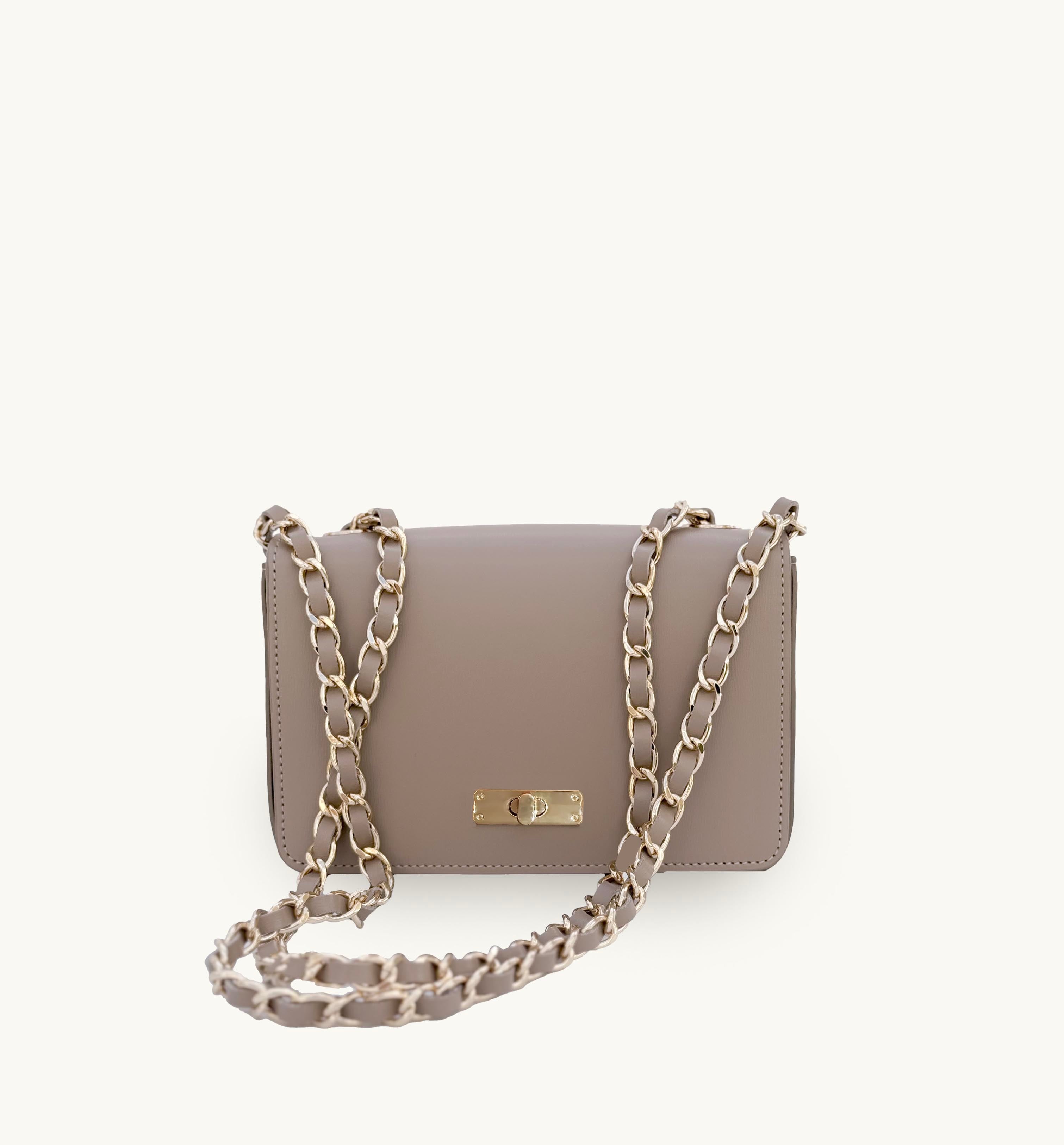 The Grace Mocha Leather Bag