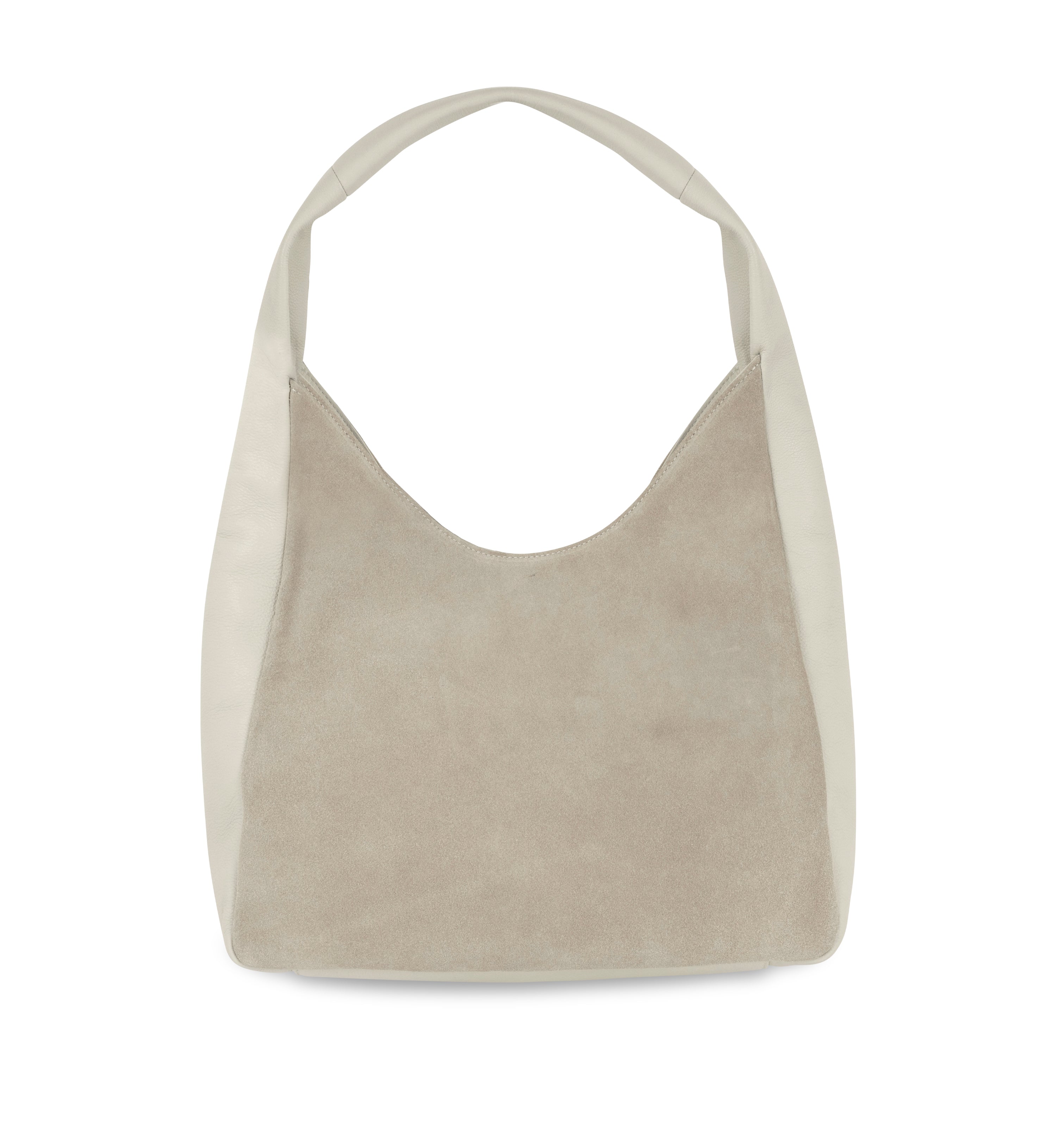 The Henry Leather And Suede Hobo Bag