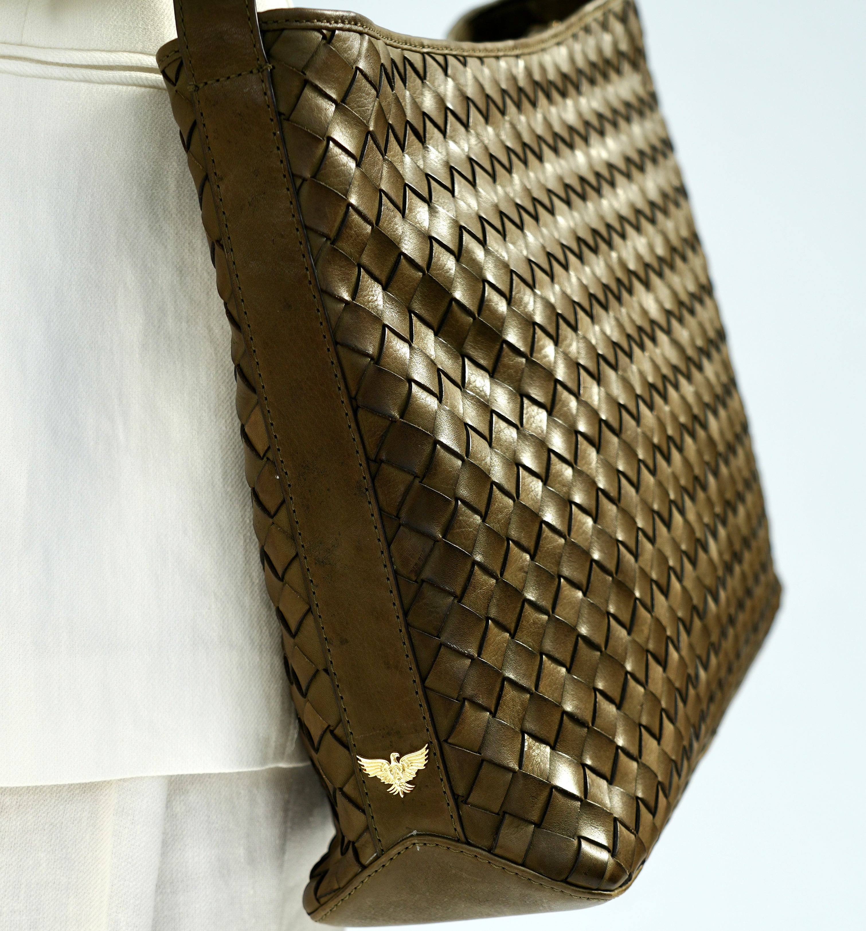 The Holly Olive Leather Bag