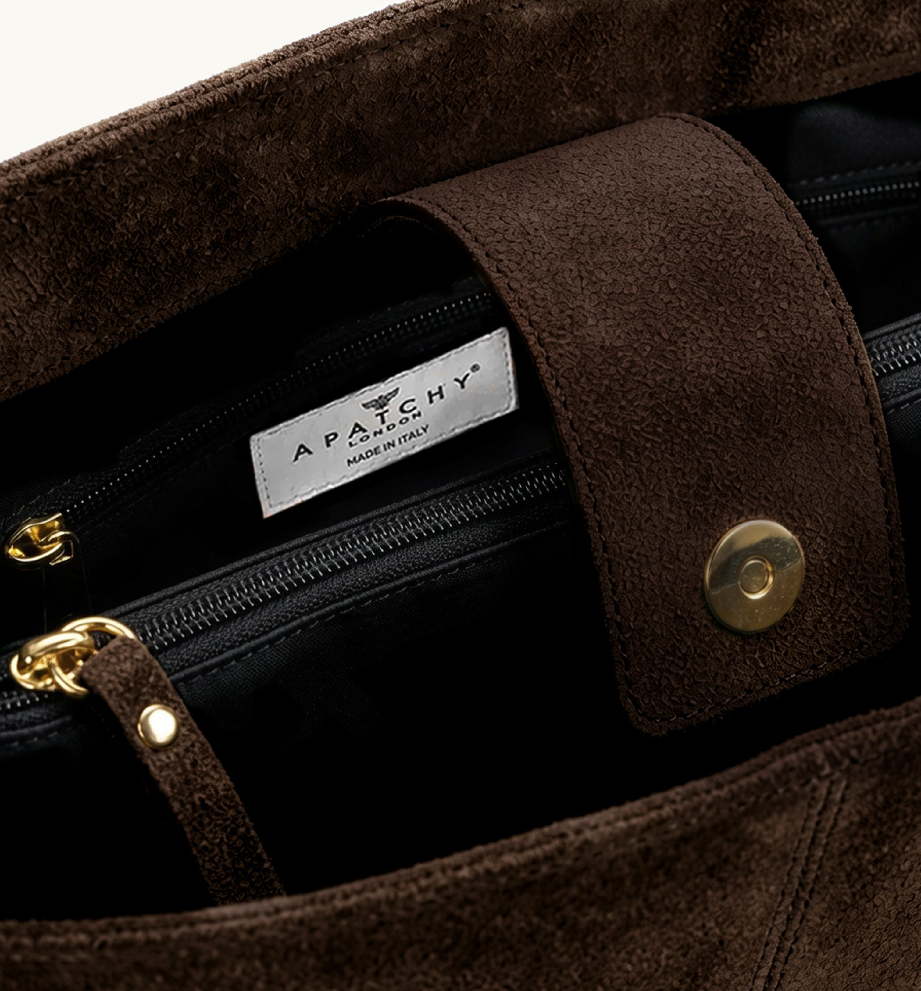 The Izzie Suede Bag