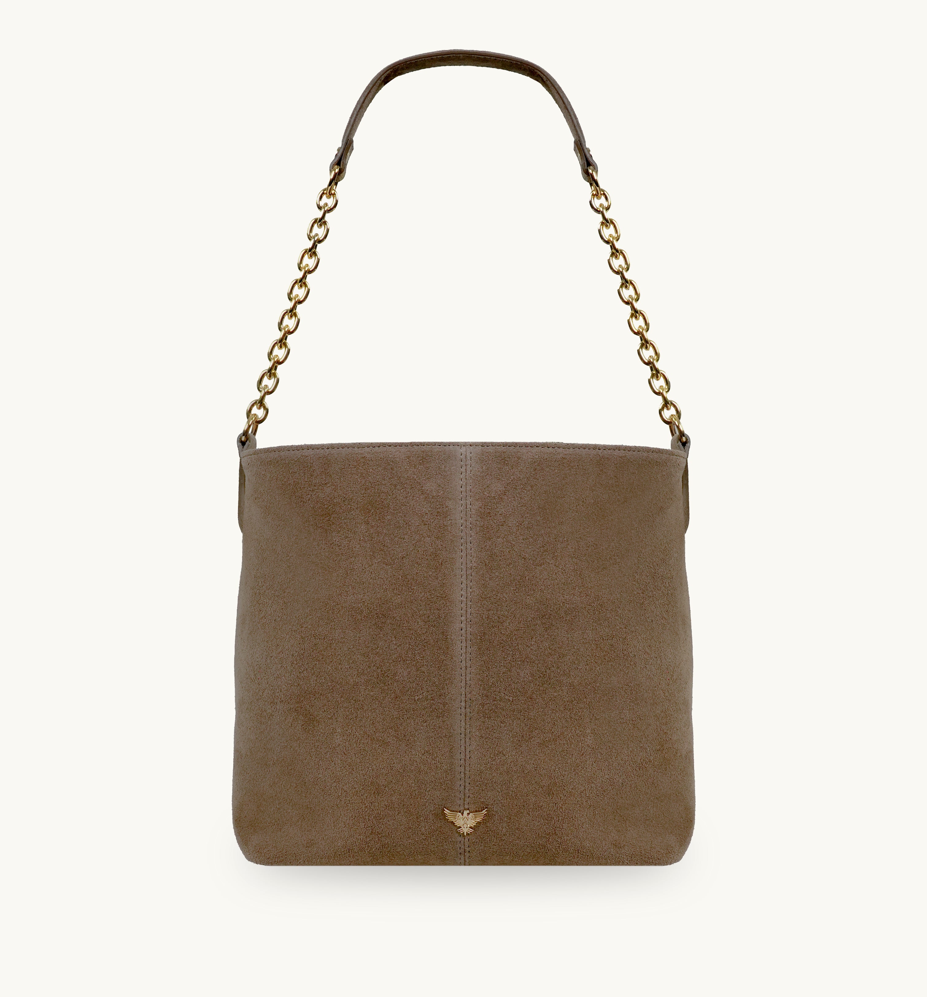 The Izzie Suede Bag