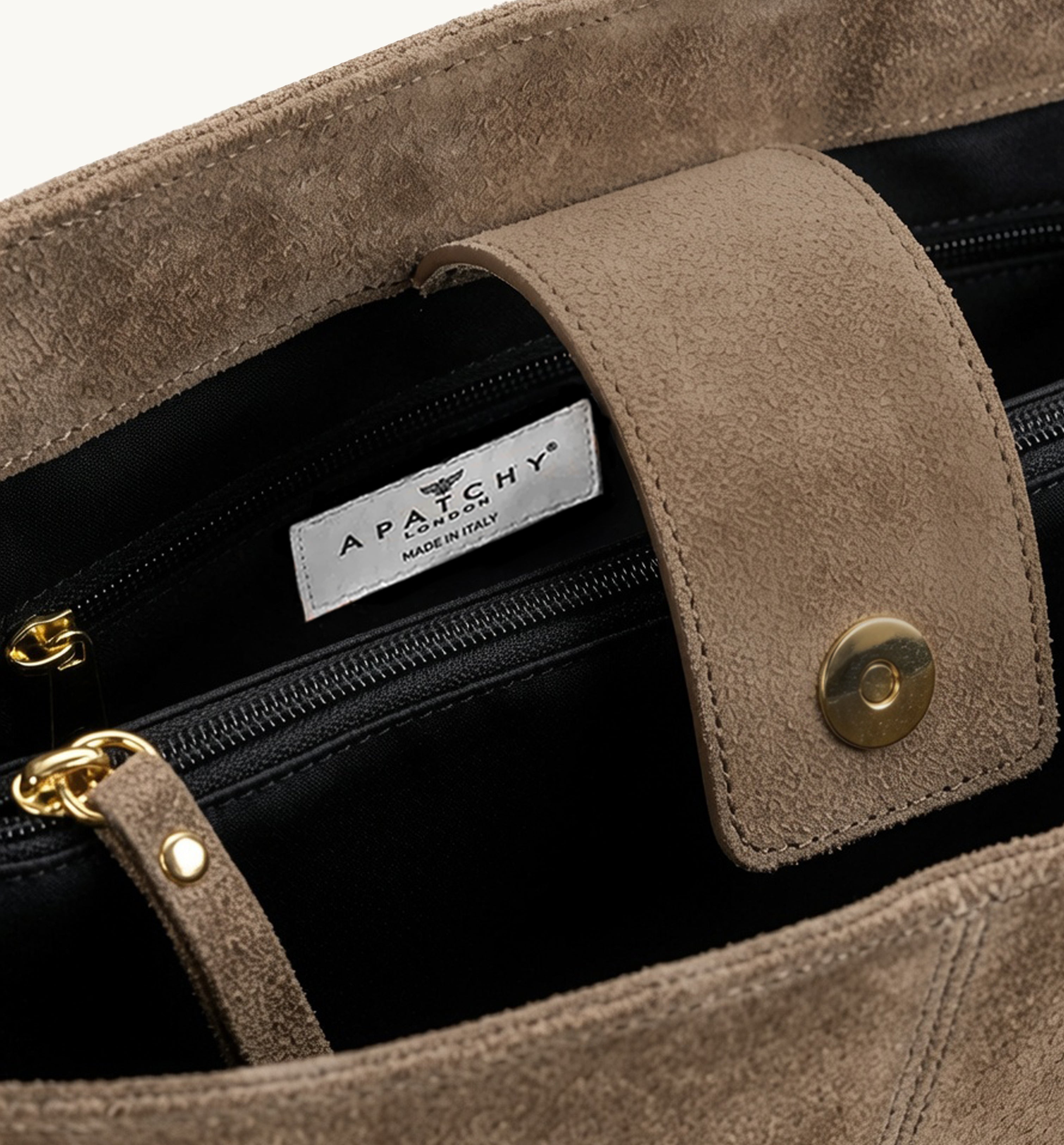 The Izzie Suede Bag